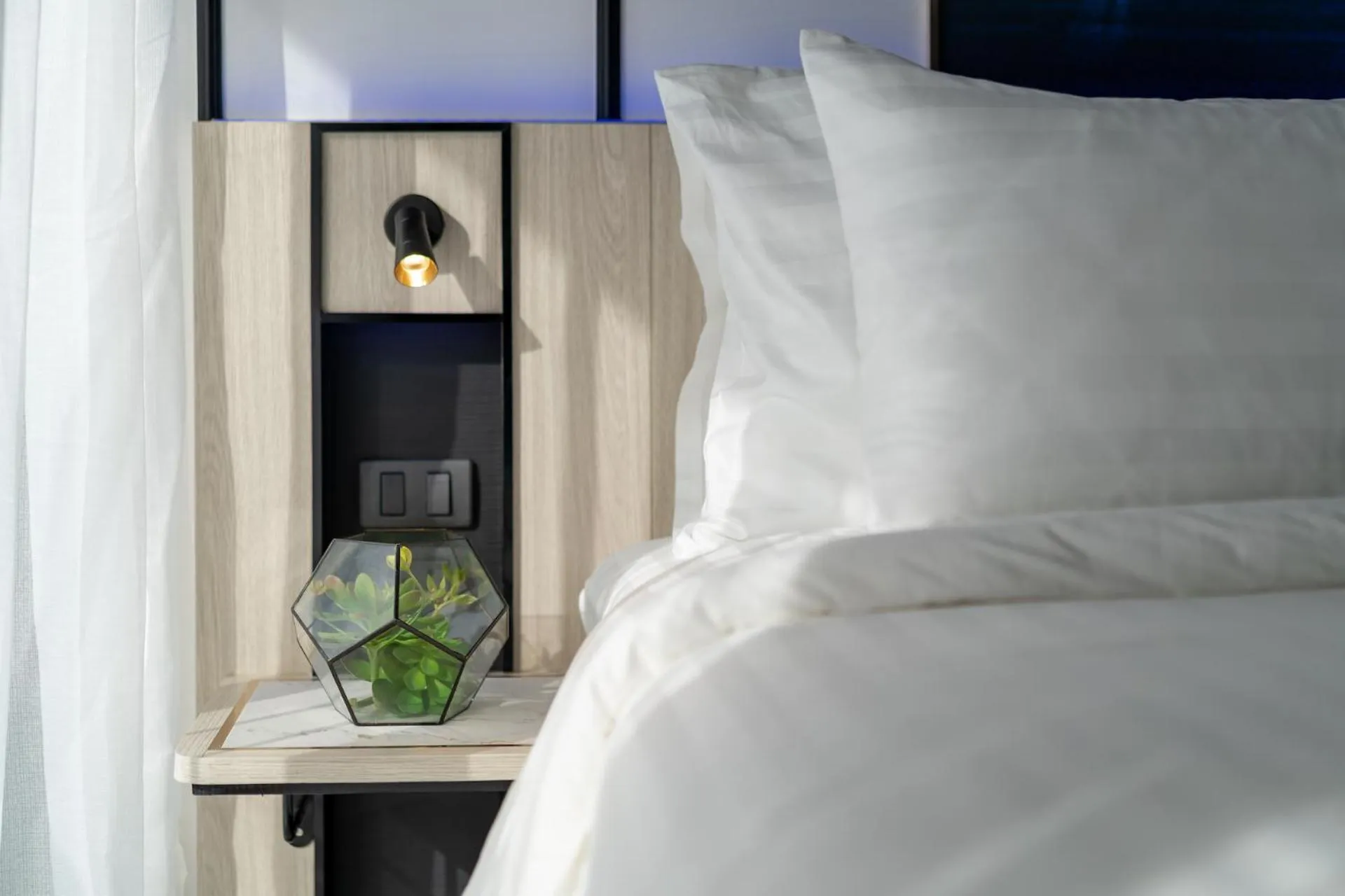 Bed in Ratri Hotel Phuket Old Town