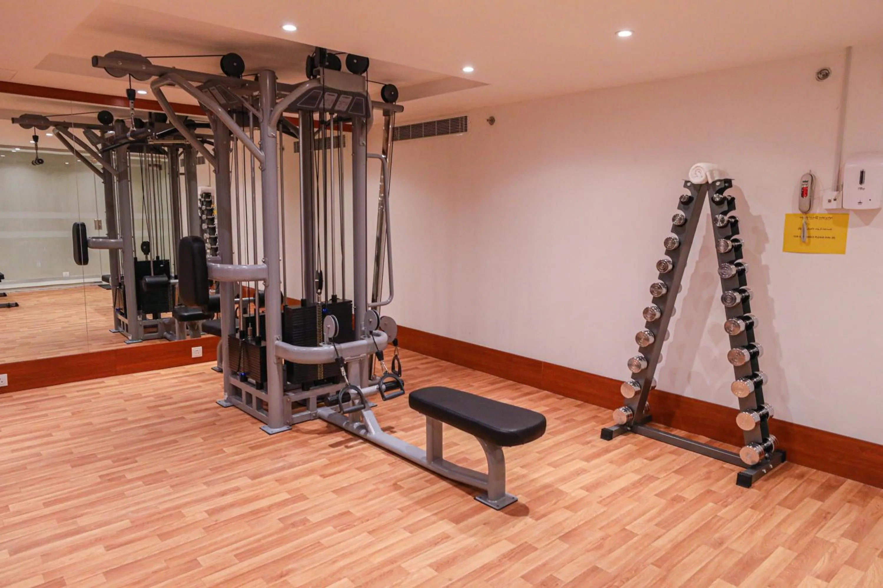 Fitness centre/facilities in Cheerful Al Waha Unayzah Hotel