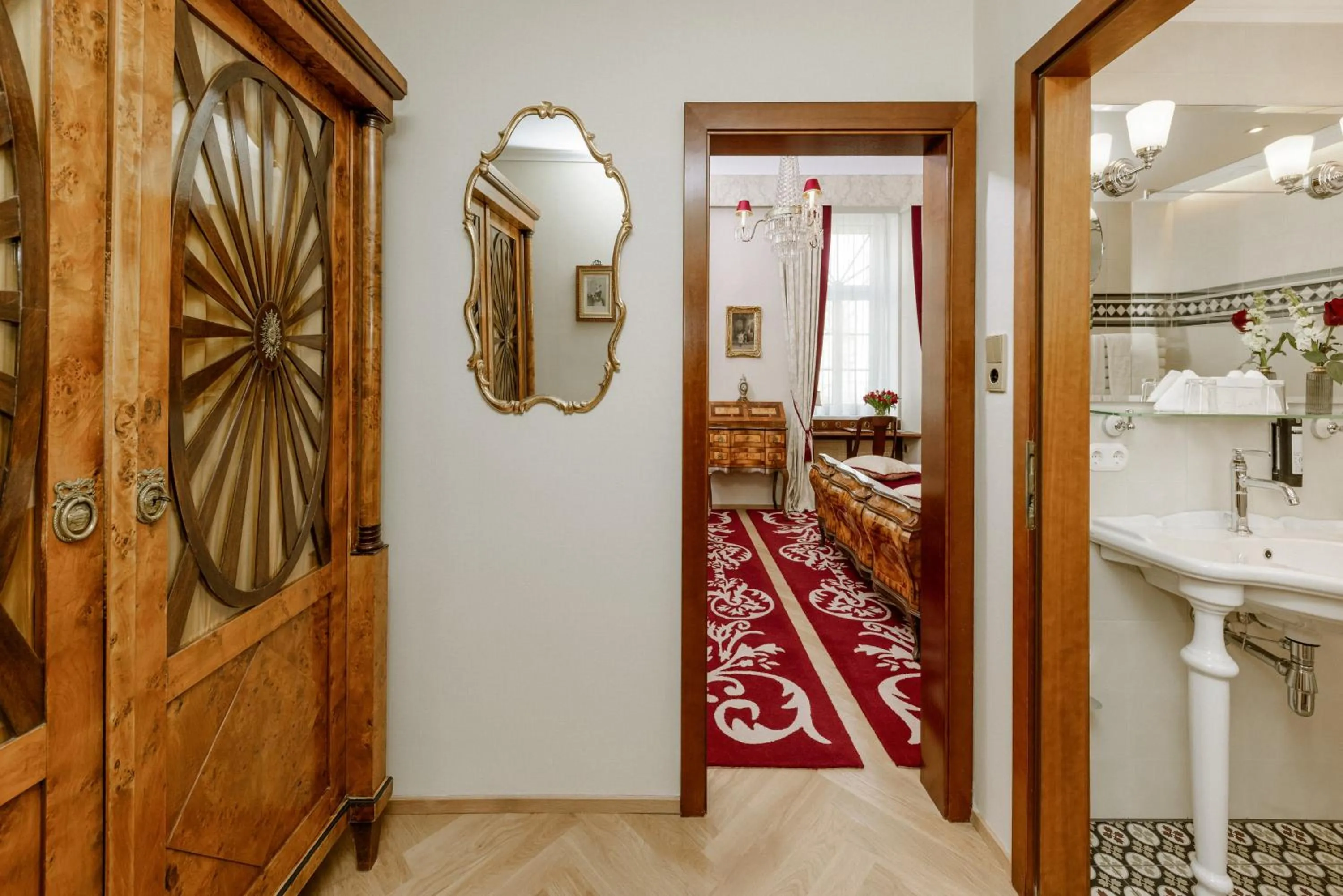 Decorative detail in Hotel Stefanie - VIENNA'S OLDEST HOTEL