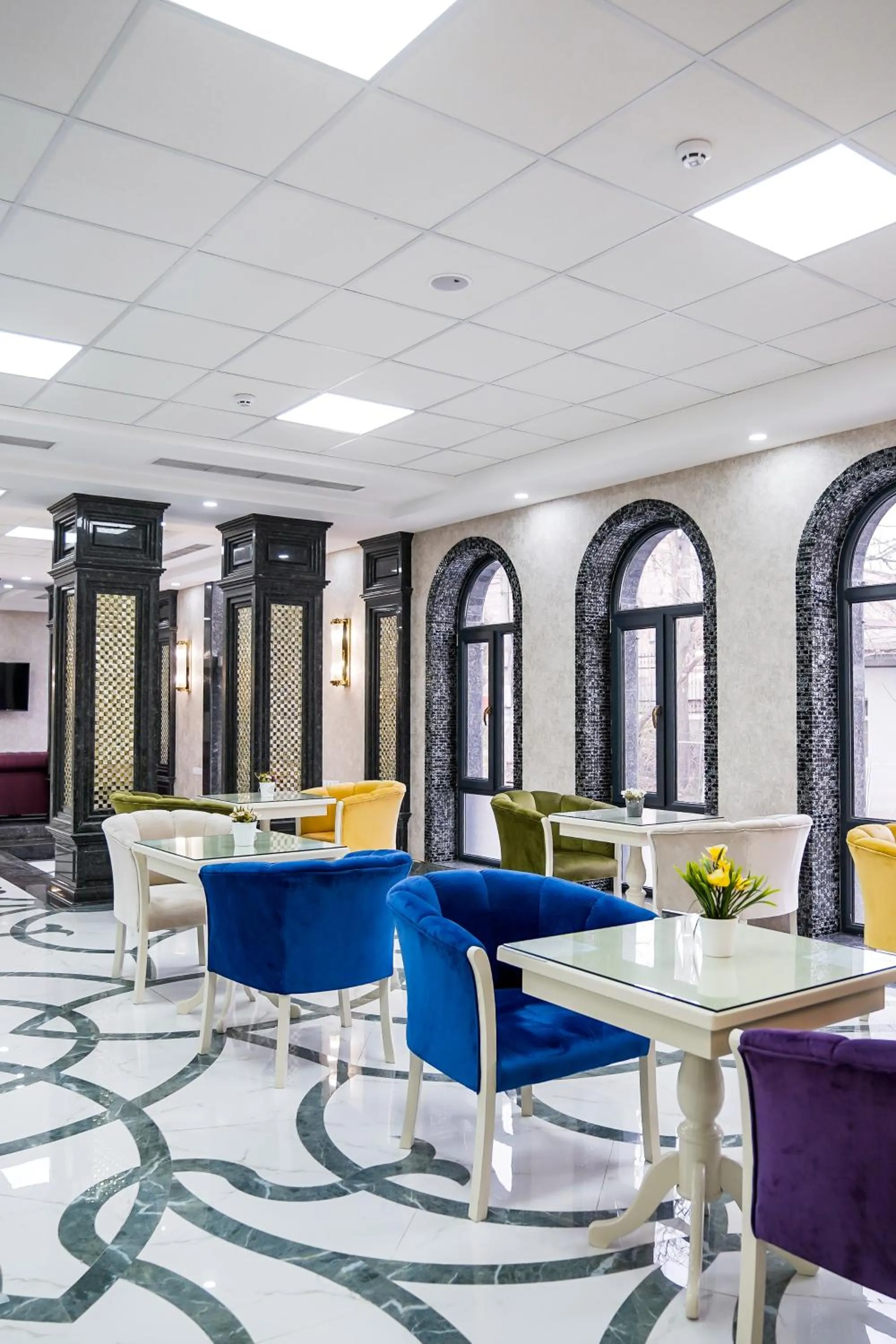 Lobby or reception in Level Hotel