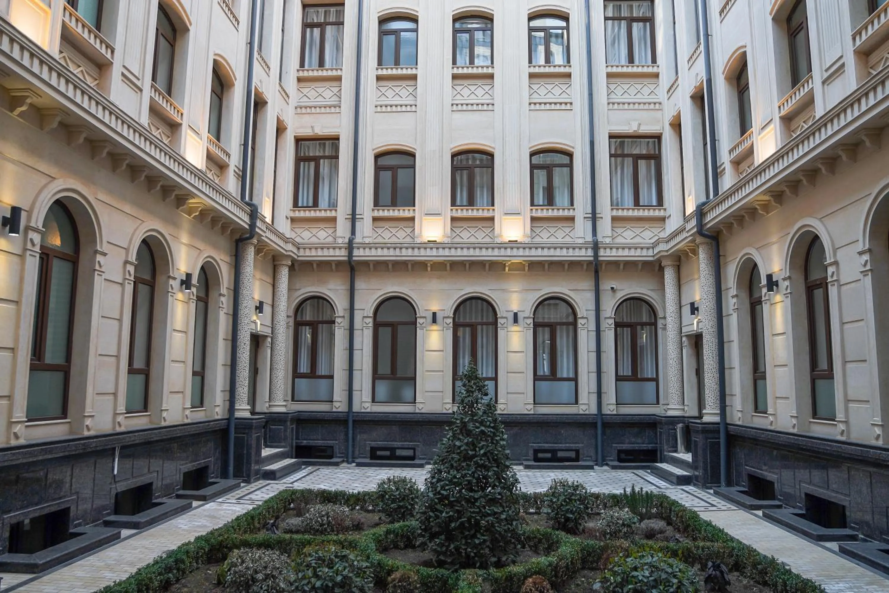 Property building in Level Hotel