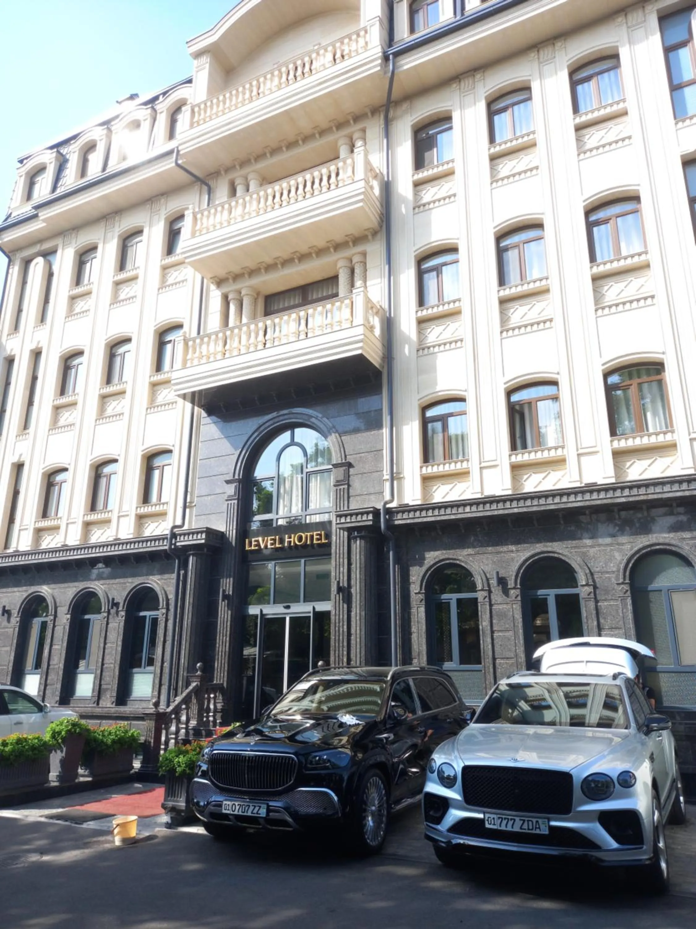 Property building in Level Hotel