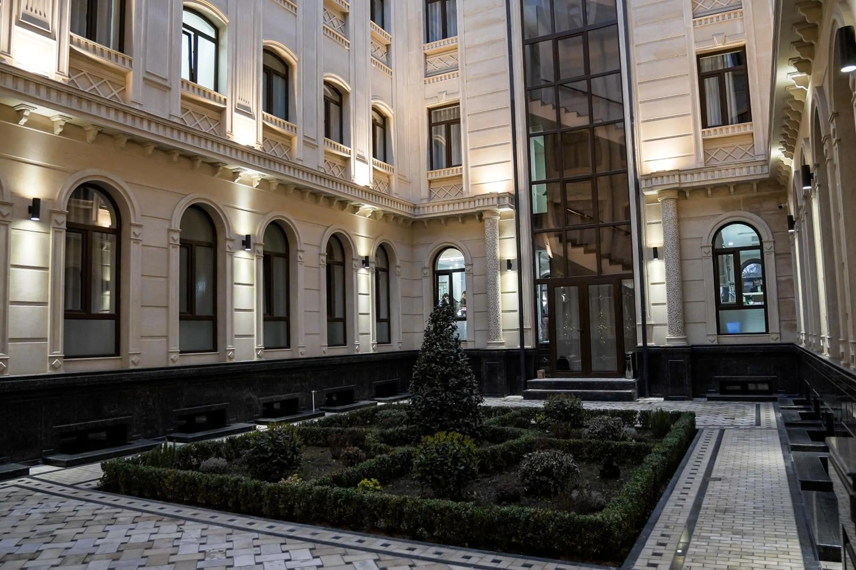 Property building in Level Hotel