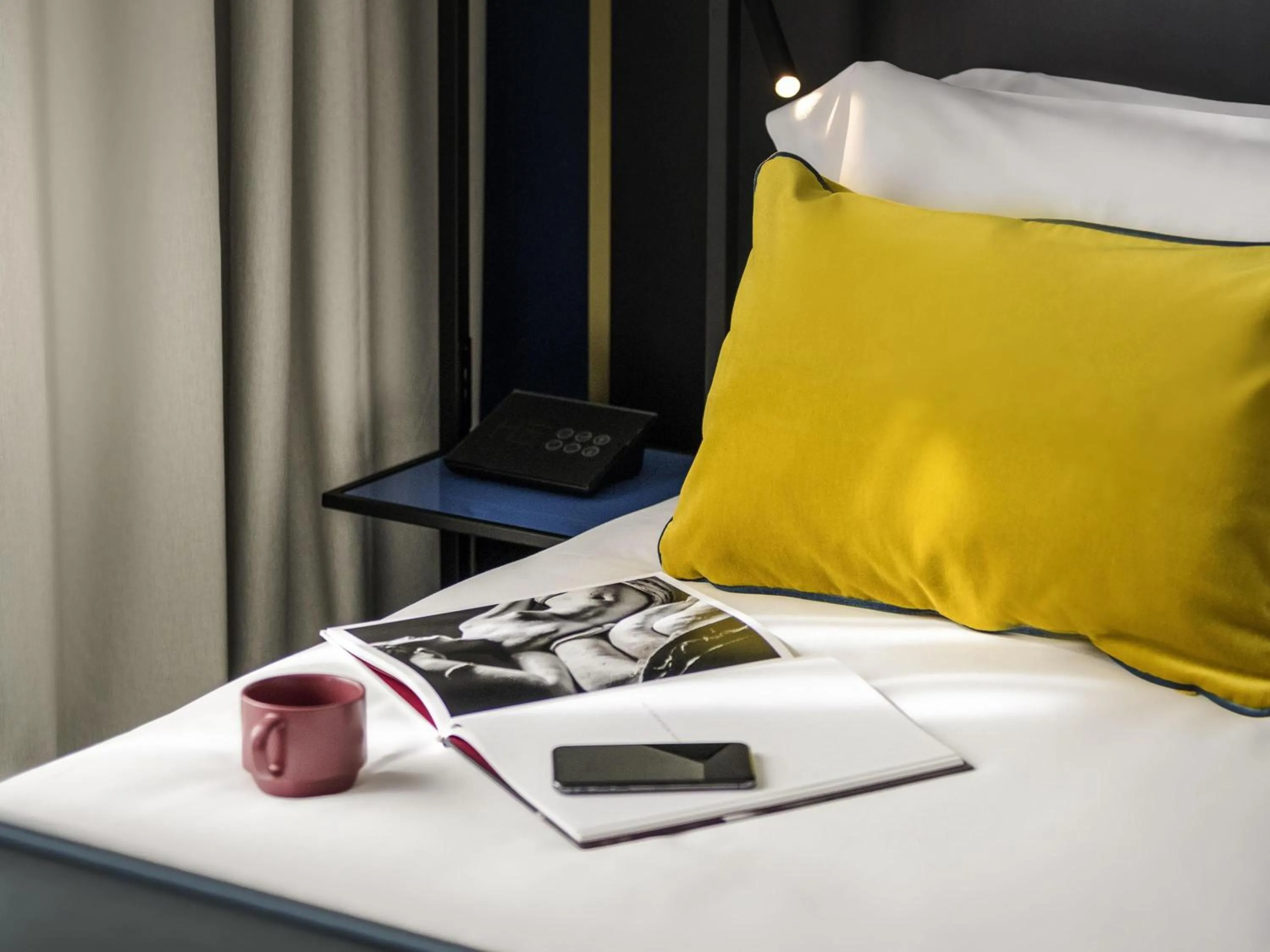 Bedroom, Bed in Habita79 Hotel Pompeii - MGallery Collection