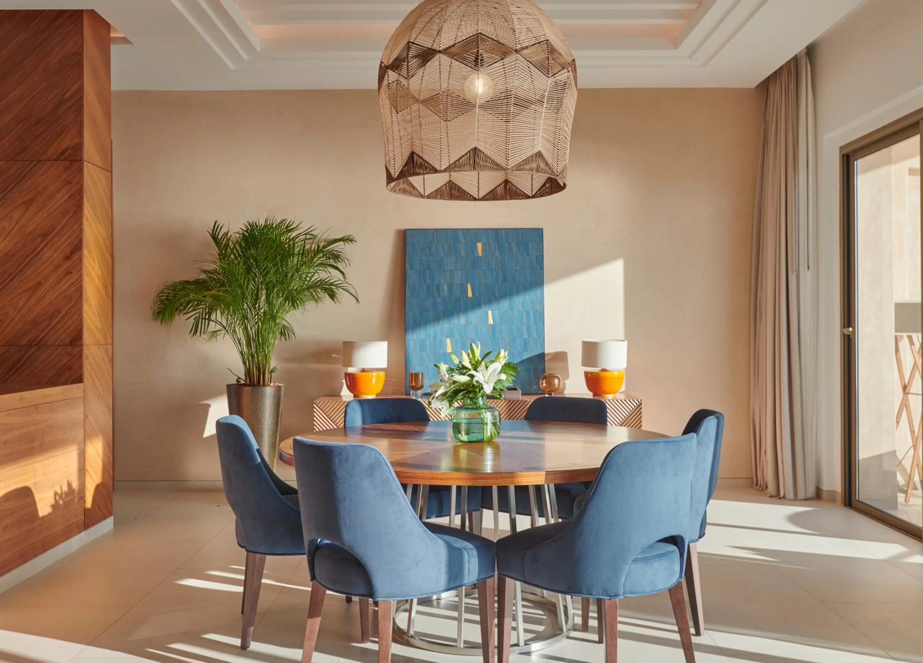 Living room in Fairmont Taghazout Bay