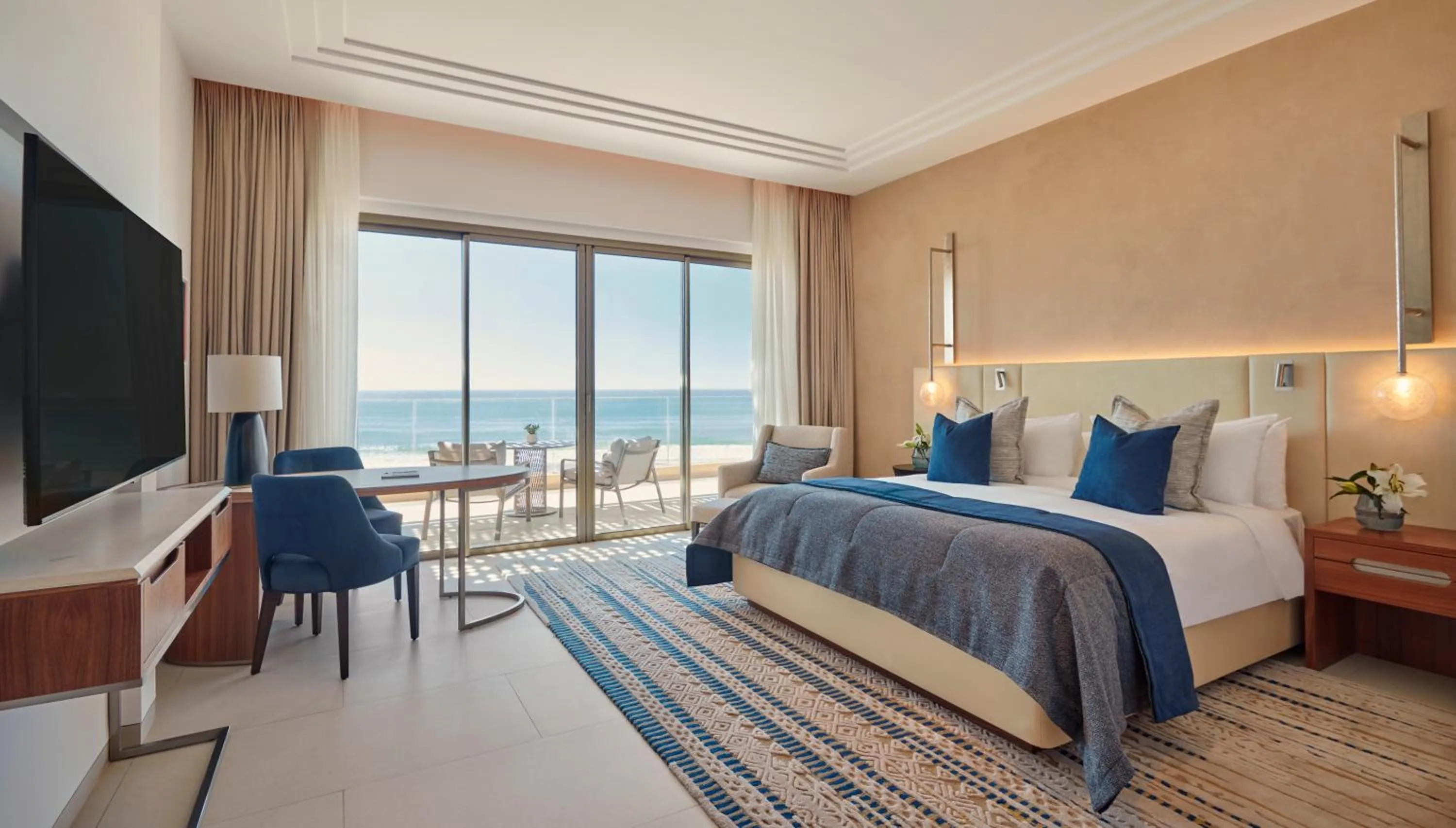 View (from property/room), Bed in Fairmont Taghazout Bay