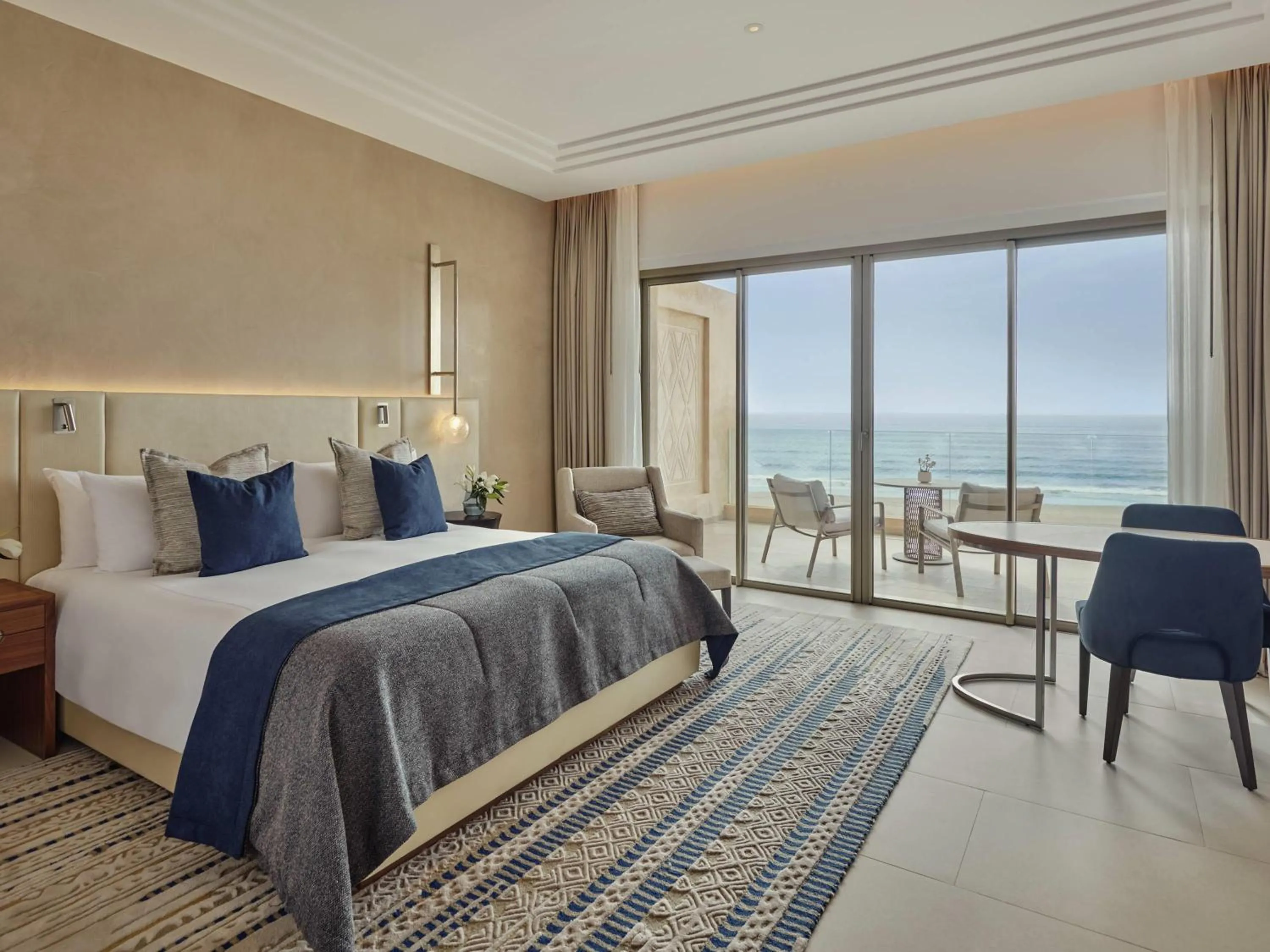 Bedroom, Bed in Fairmont Taghazout Bay