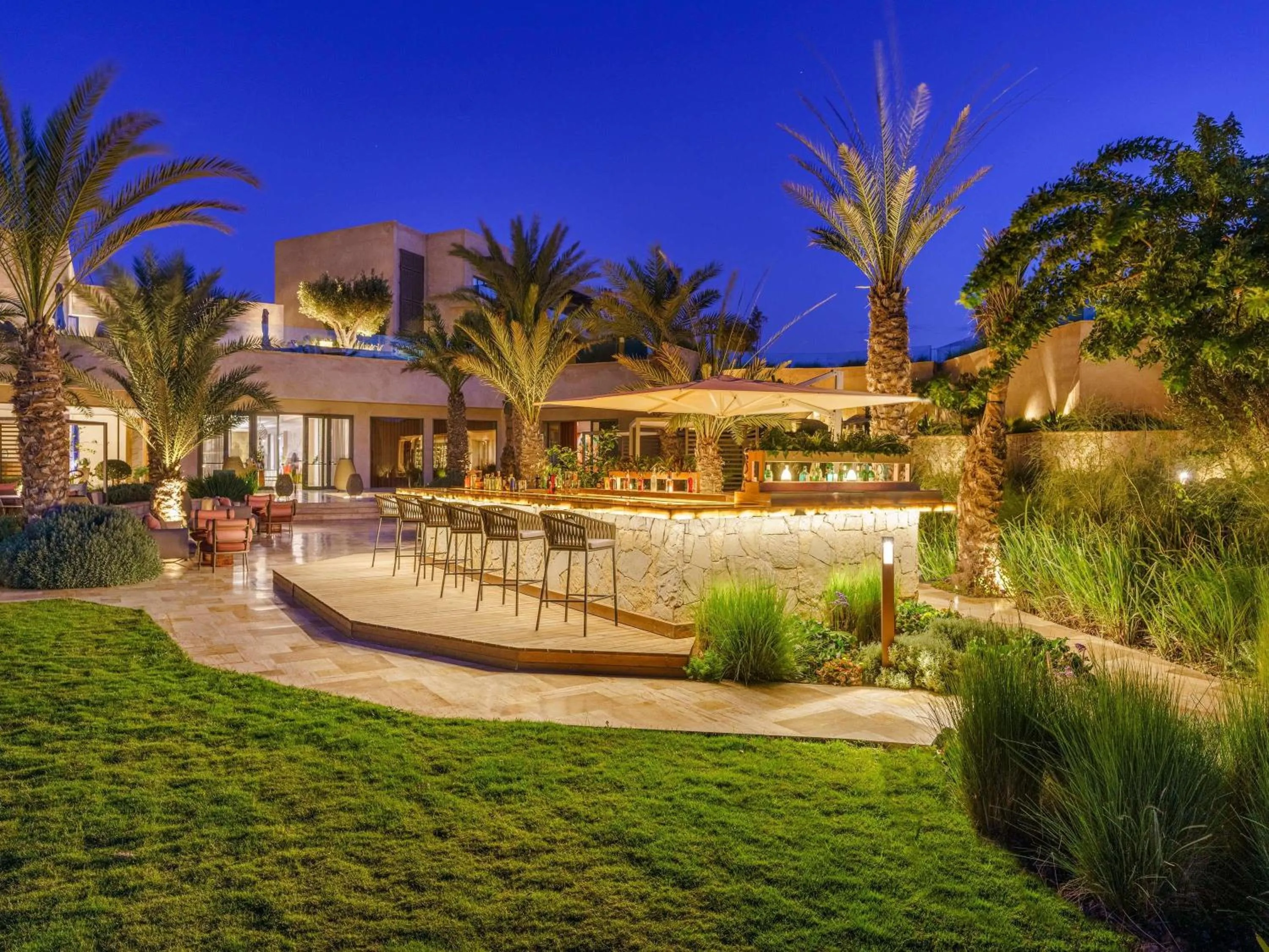 Lounge or bar in Fairmont Taghazout Bay