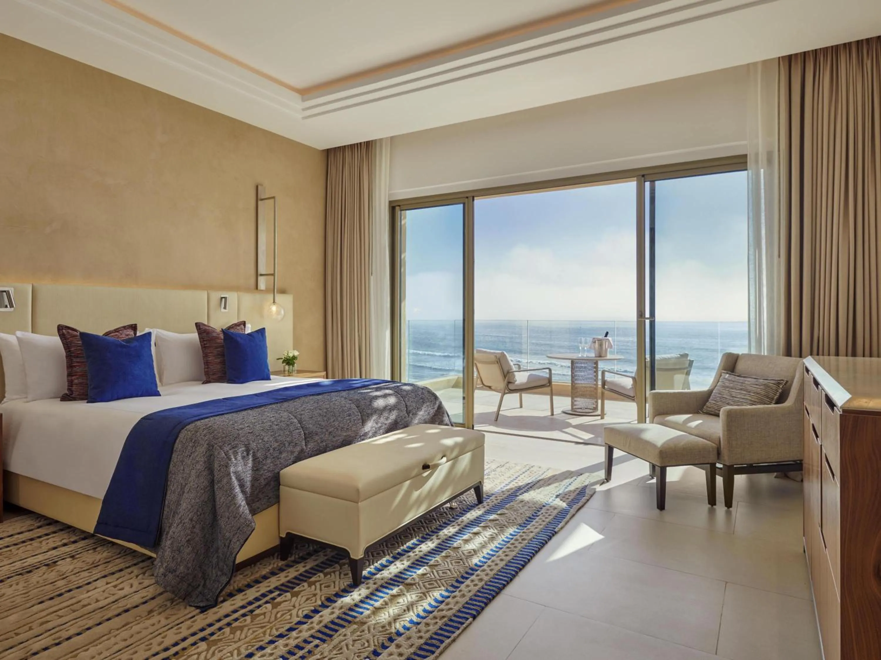 Photo of the whole room, Bed in Fairmont Taghazout Bay