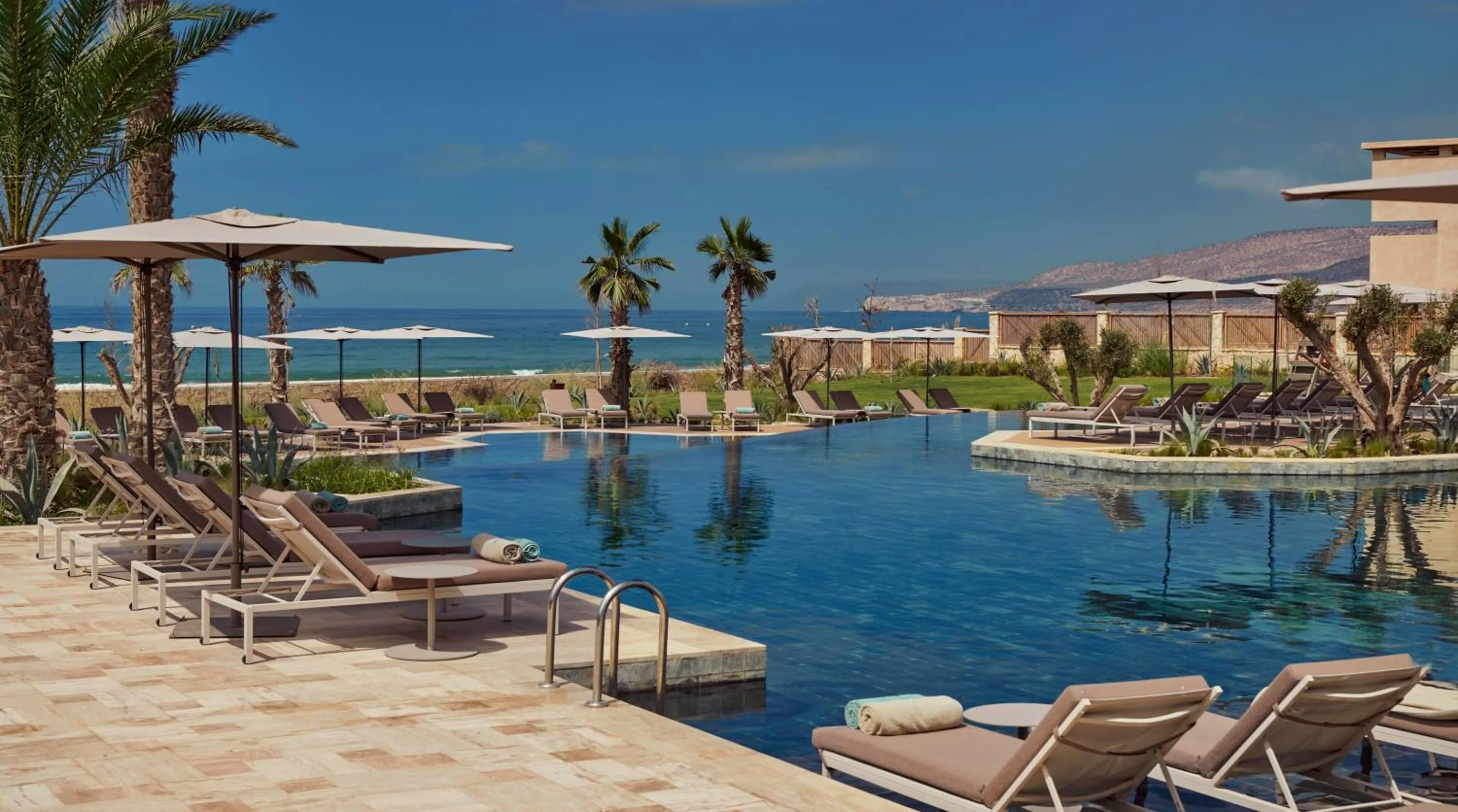Swimming pool in Fairmont Taghazout Bay