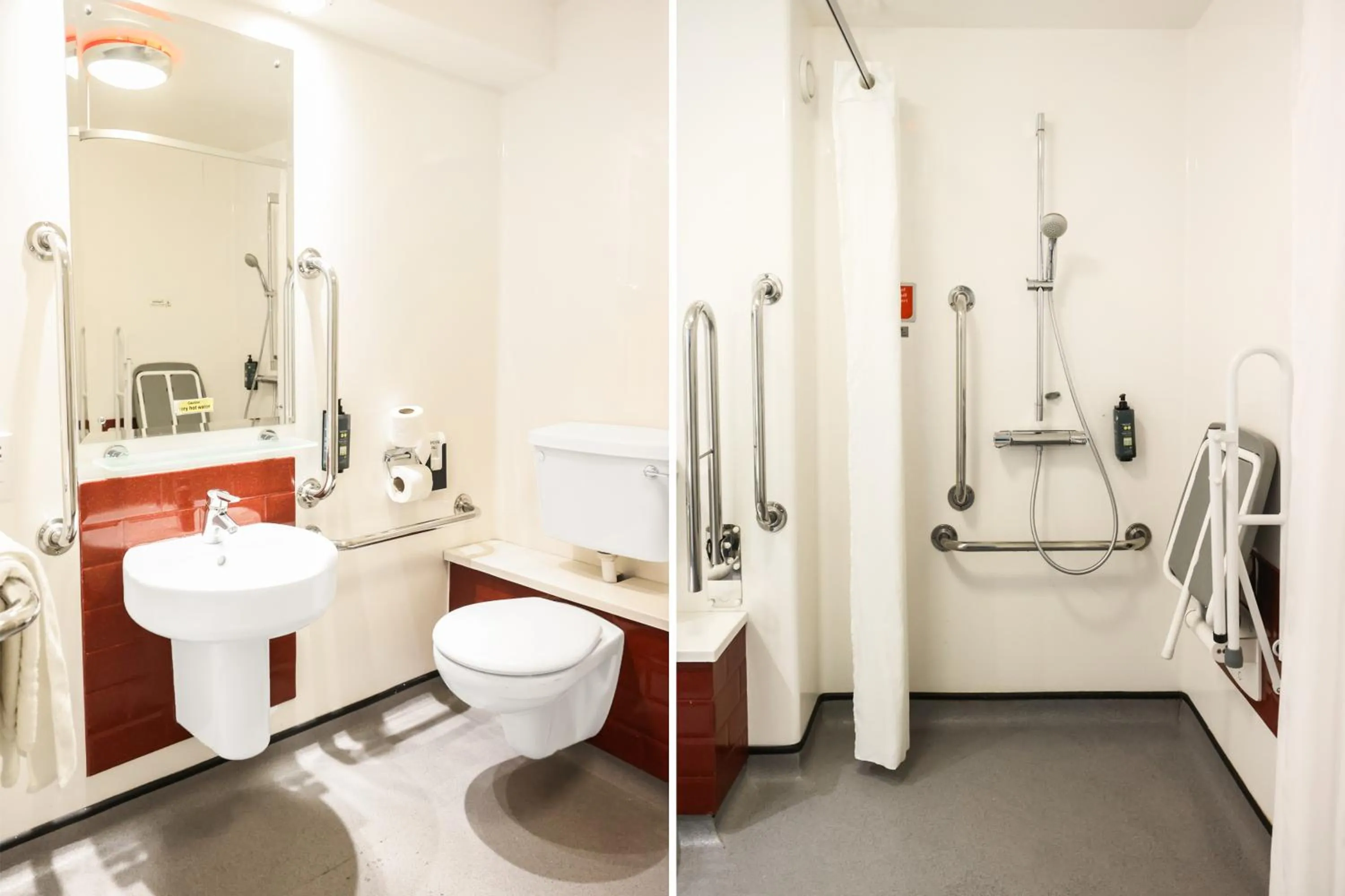 Bathroom in GO2 Lancaster Centre Hotel by OYO