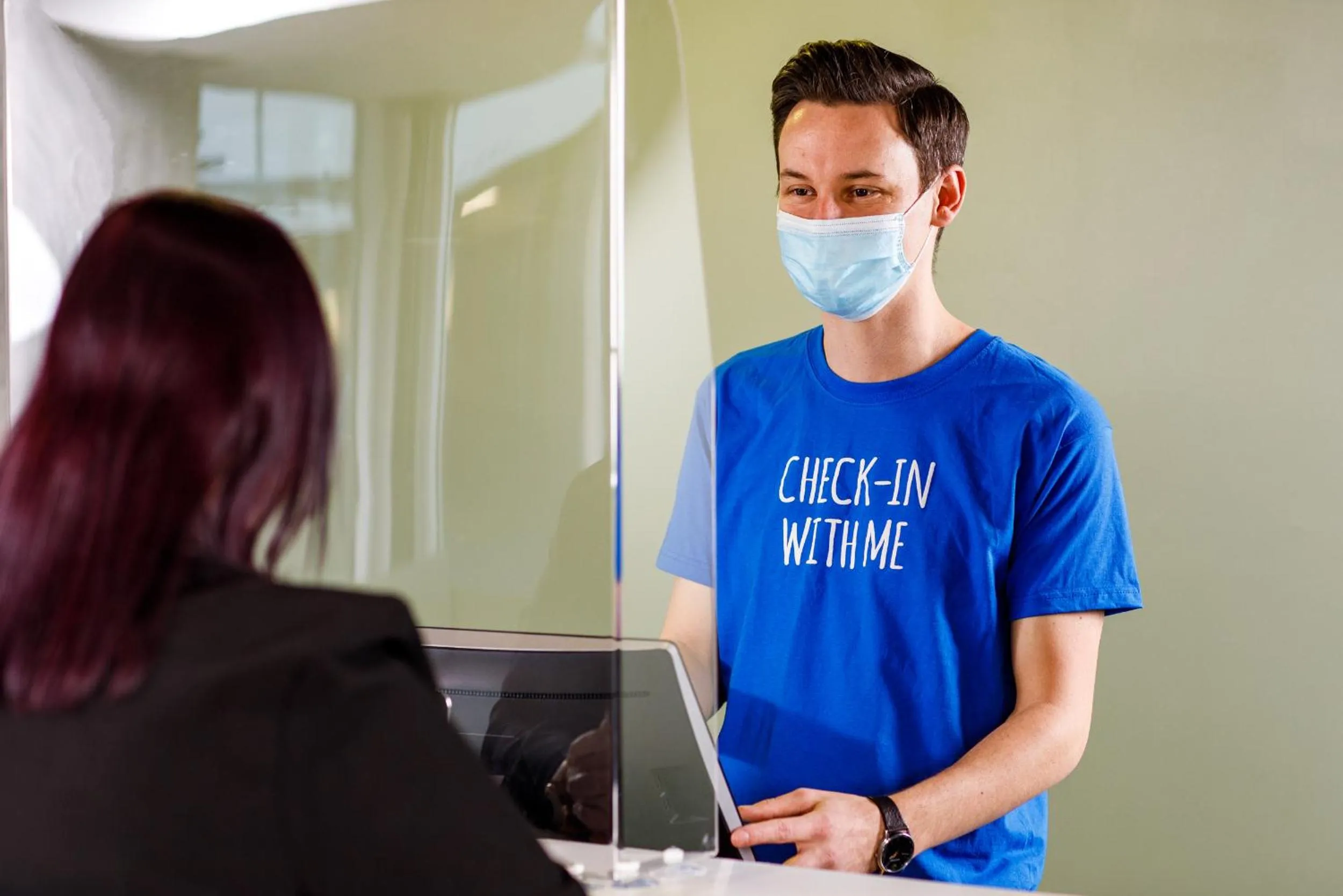 People in go2 Dundee Camperdown Hotel free car park