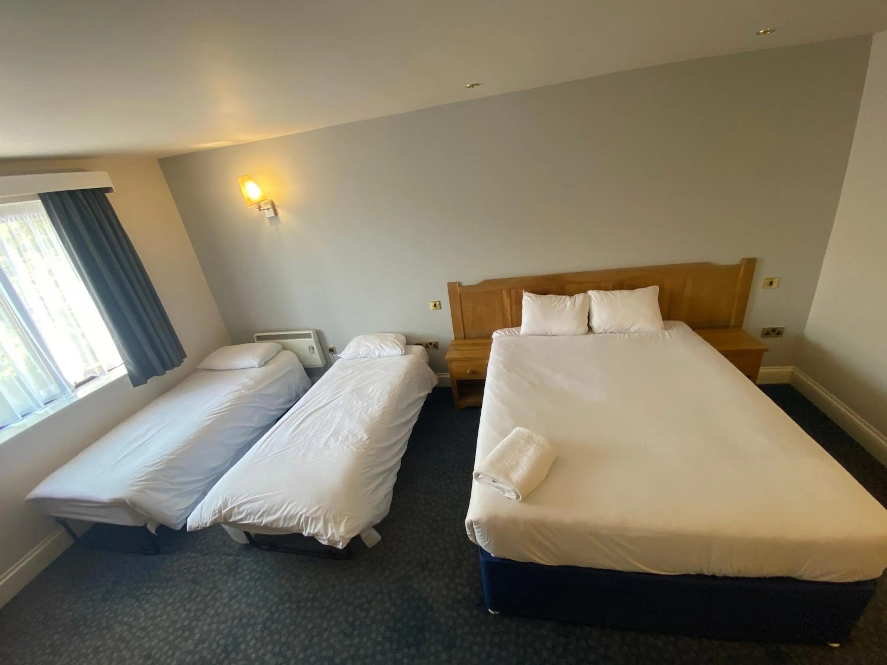 Bed in Ibis Budget Bromsgrove