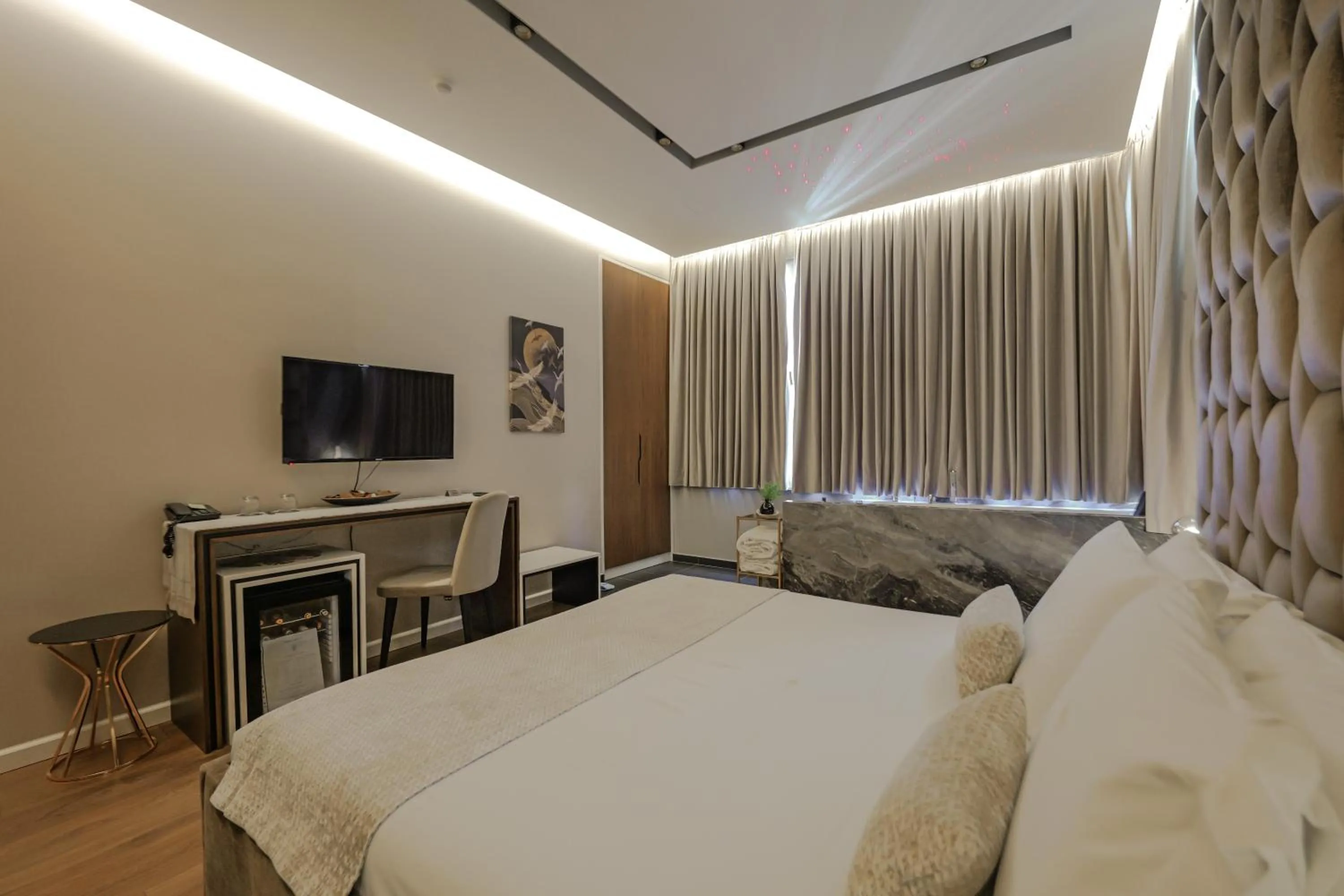 Bedroom, Bed in Hotel Bonsai