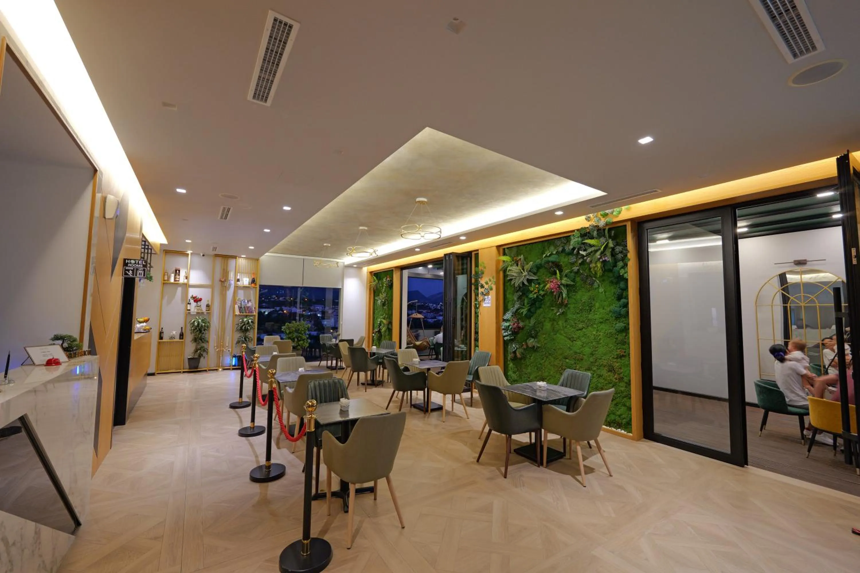 Lounge or bar in Hotel Bonsai