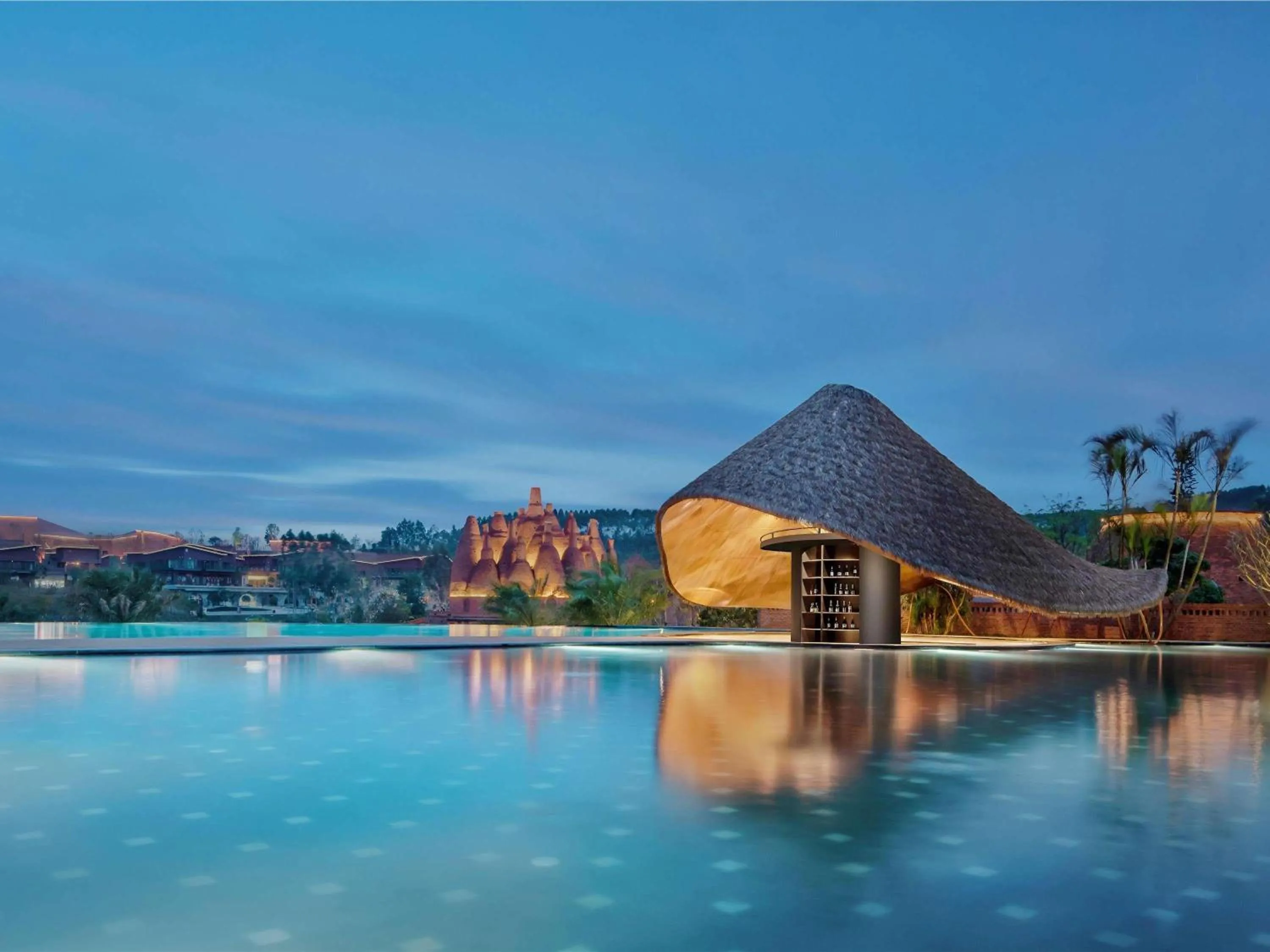 Property building in DongFengYun Hotel Mi'Le - MGallery Collection