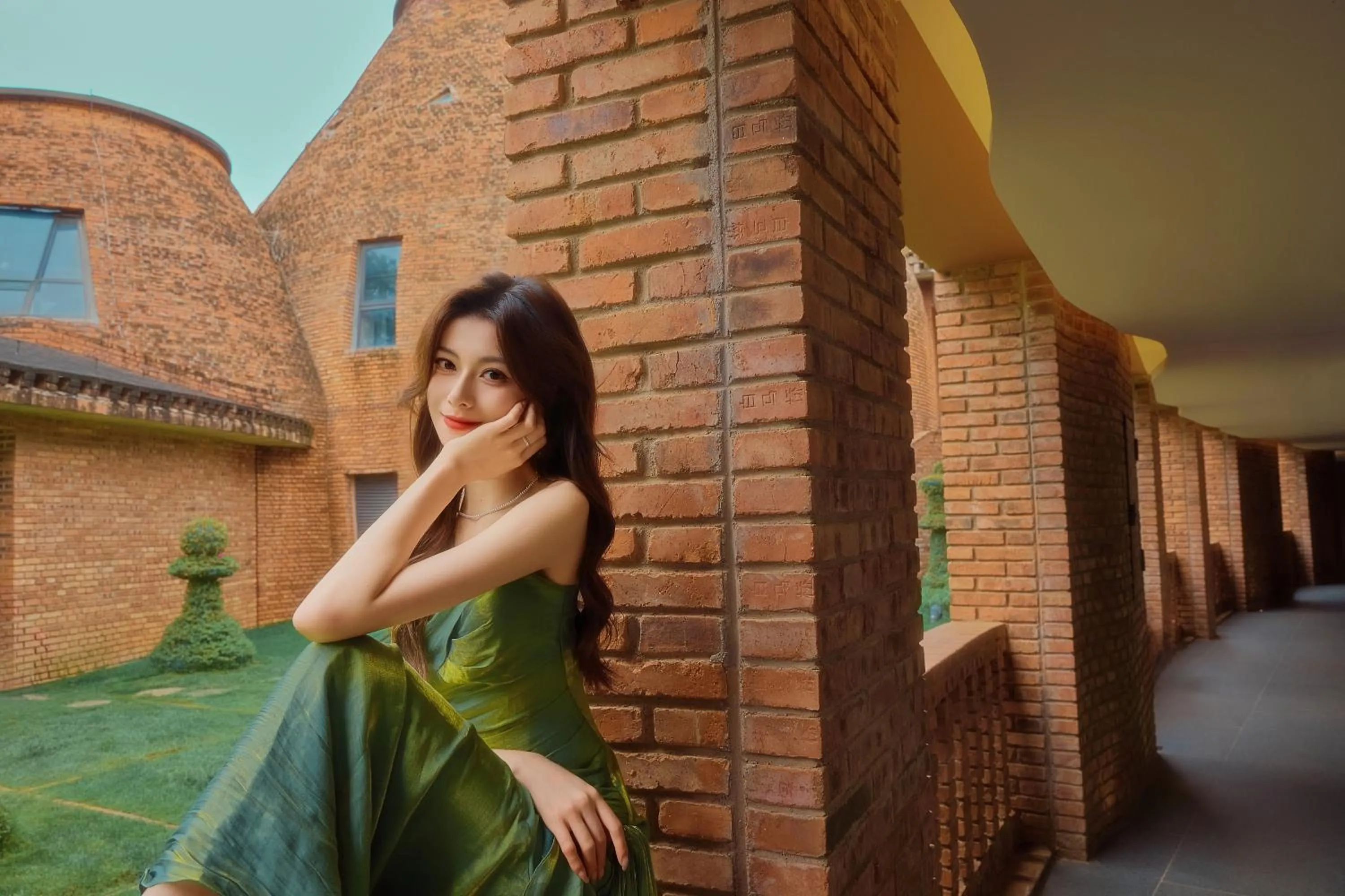 Garden in DongFengYun Hotel Mi'Le - MGallery Collection