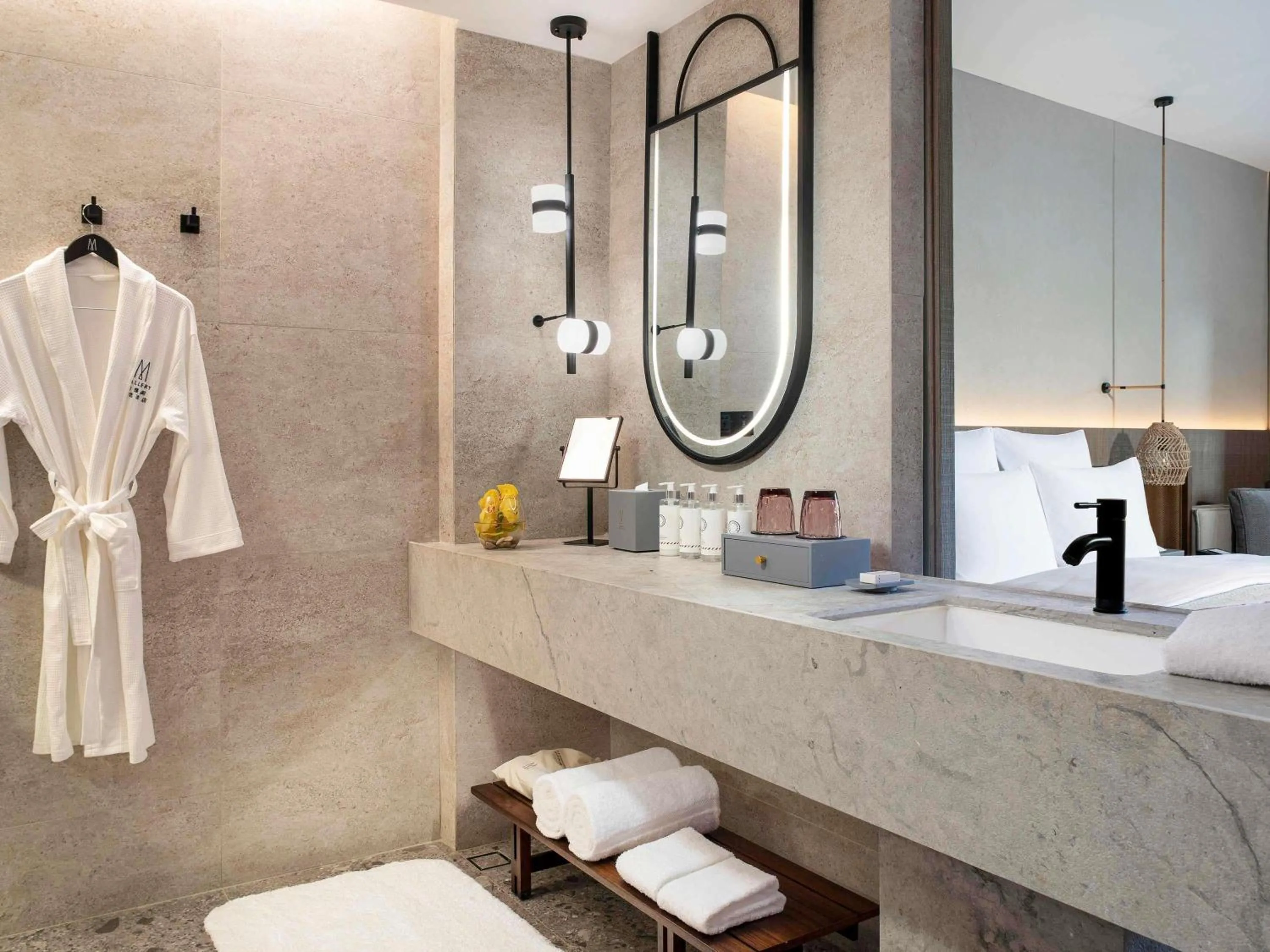 Bedroom in DongFengYun Hotel Mi'Le - MGallery Collection