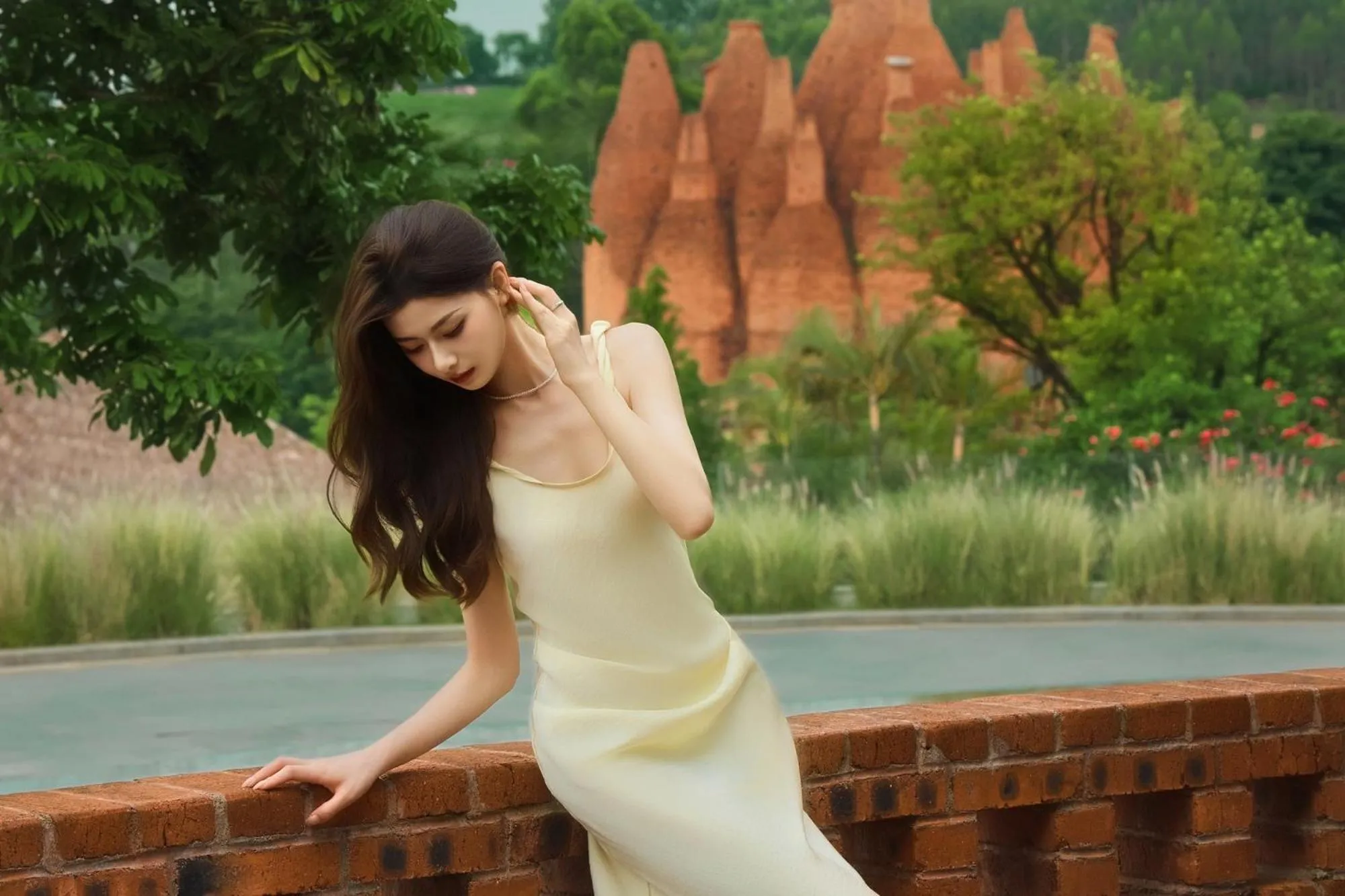 Garden in DongFengYun Hotel Mi'Le - MGallery Collection