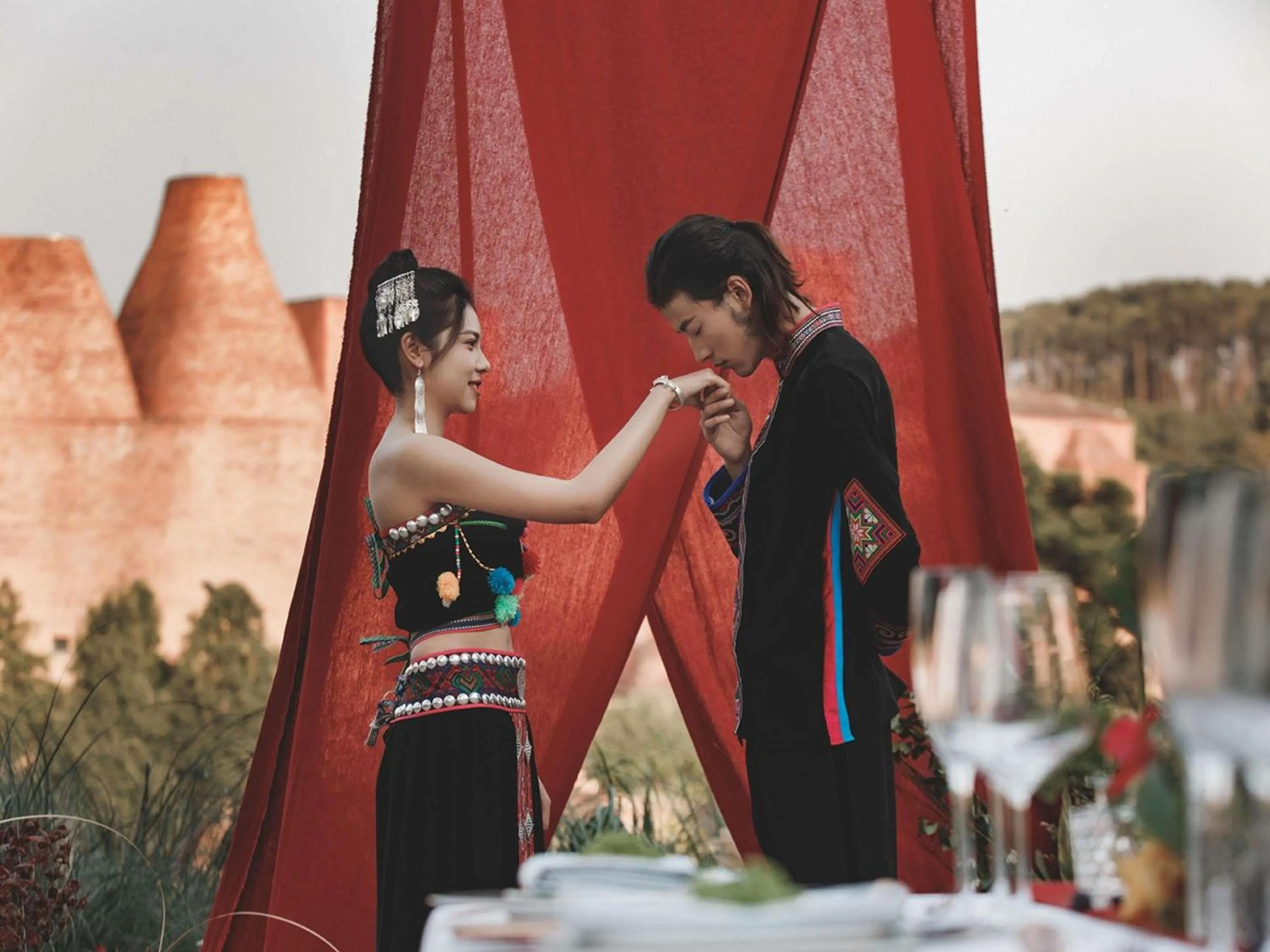 wedding in DongFengYun Hotel Mi'Le - MGallery Collection