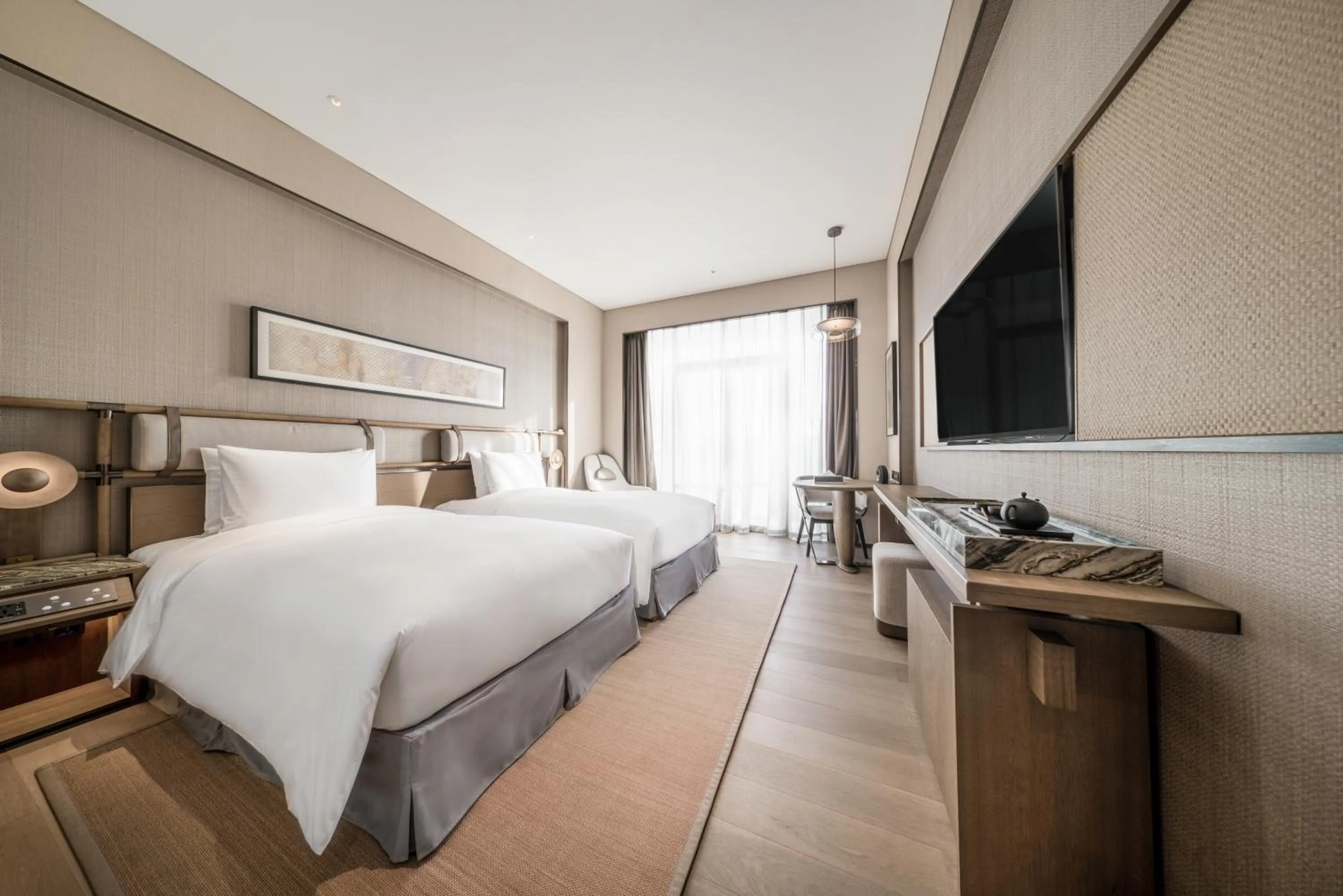 Property building, Bed in Ocean Spring Resort Chengdu - MGallery Collection