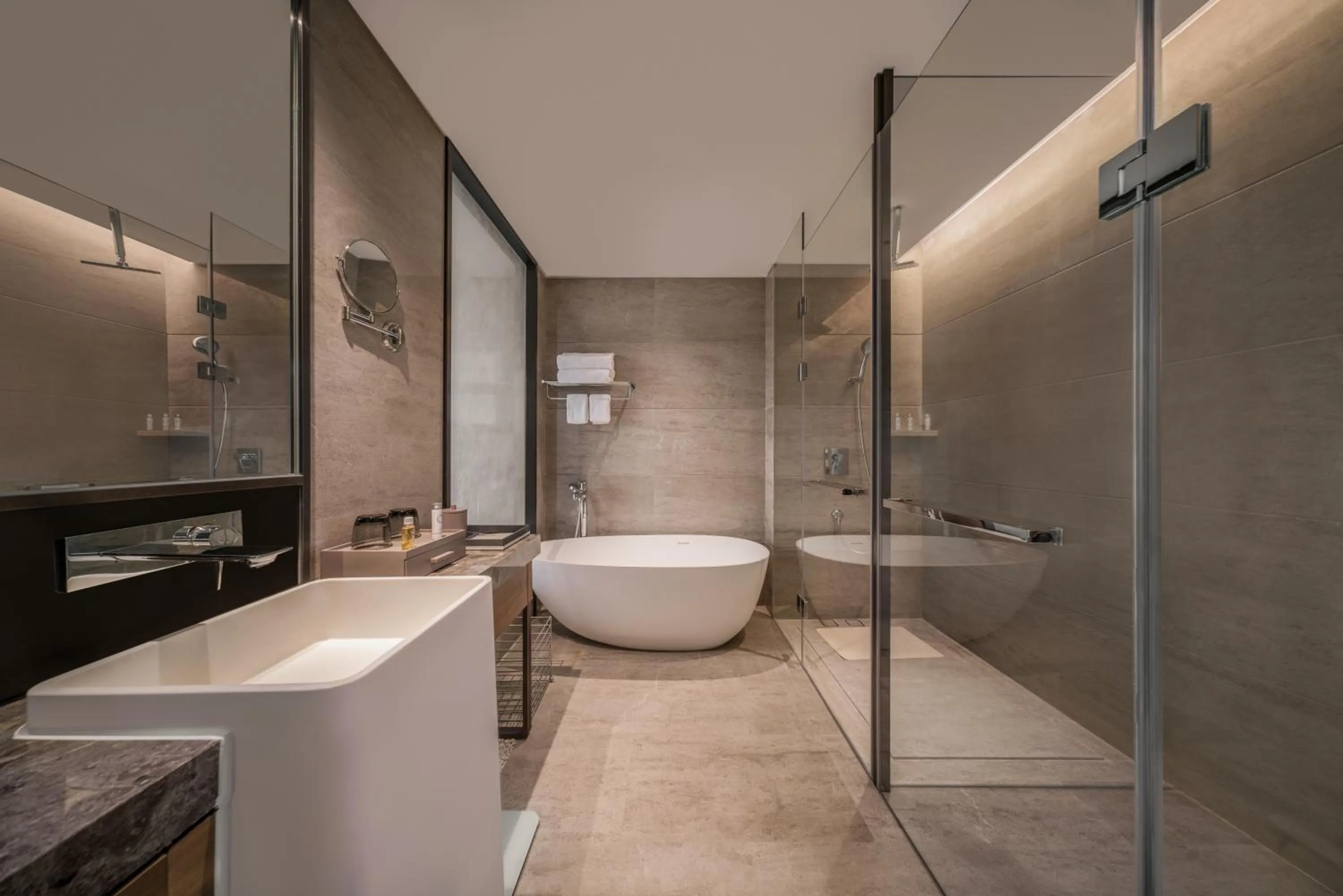 Bathroom in Ocean Spring Resort Chengdu - MGallery Collection
