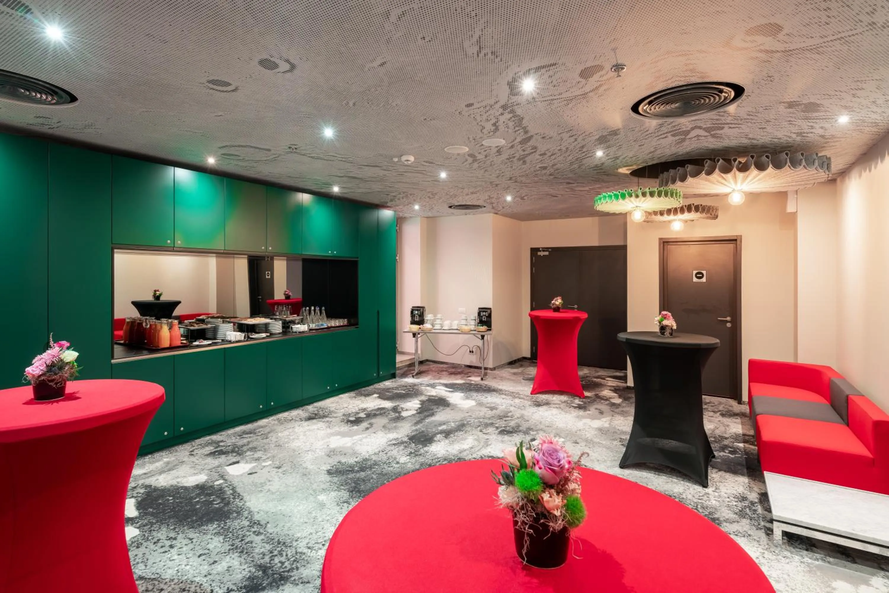 Seating area in ibis Bucharest Politehnica