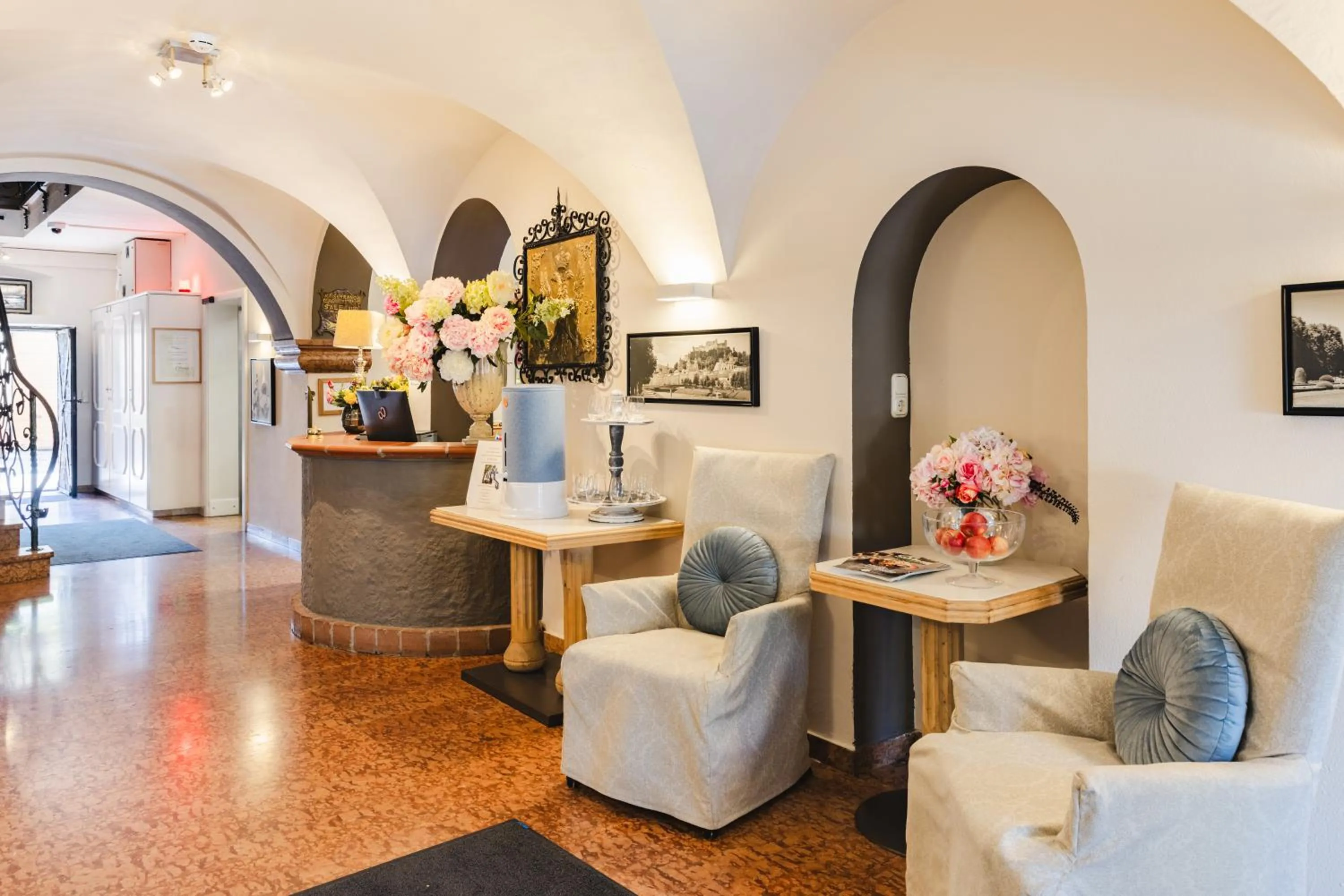 Lobby or reception in Hotel Kaiserhof