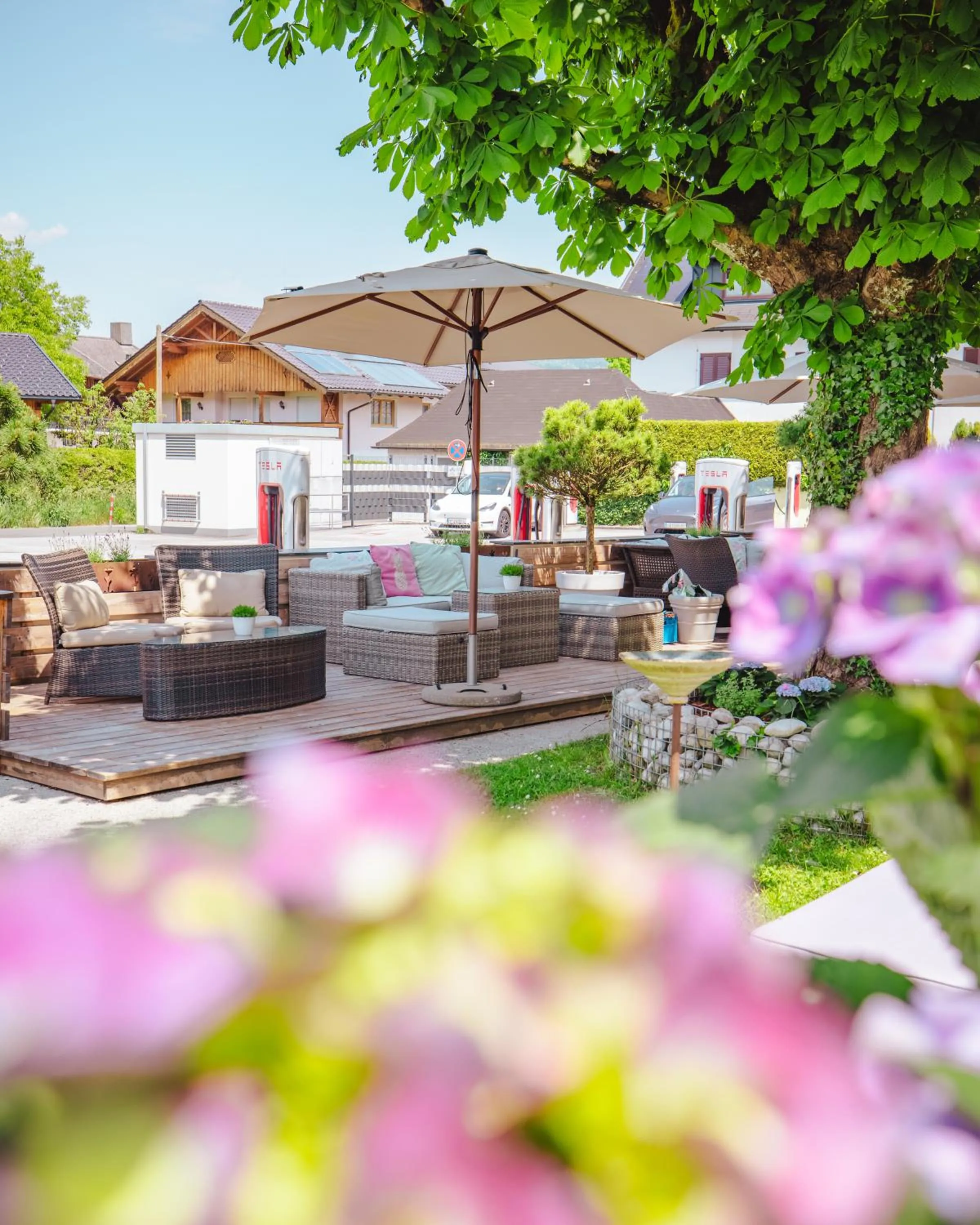Garden in Hotel Kaiserhof
