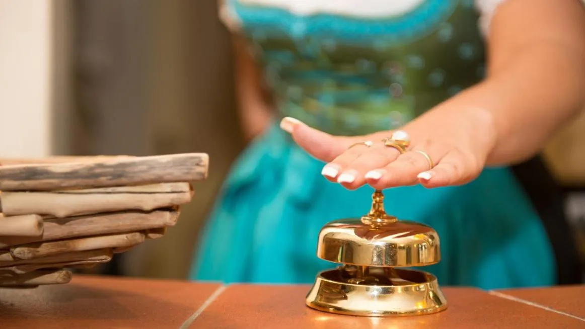 Lobby or reception in Hotel Kaiserhof