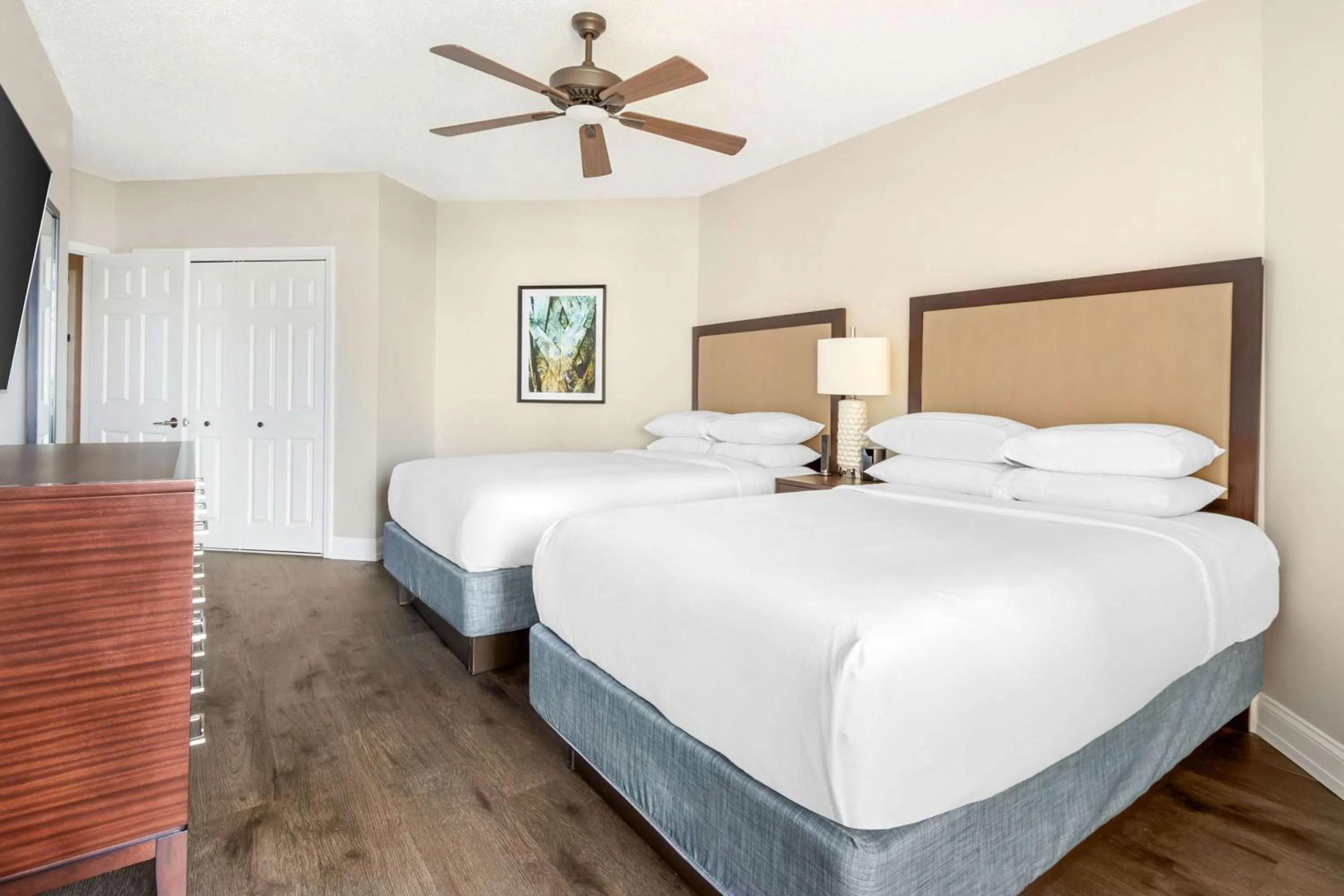 Bed in Hilton Grand Vacations Club Anderson Ocean Myrtle Beach