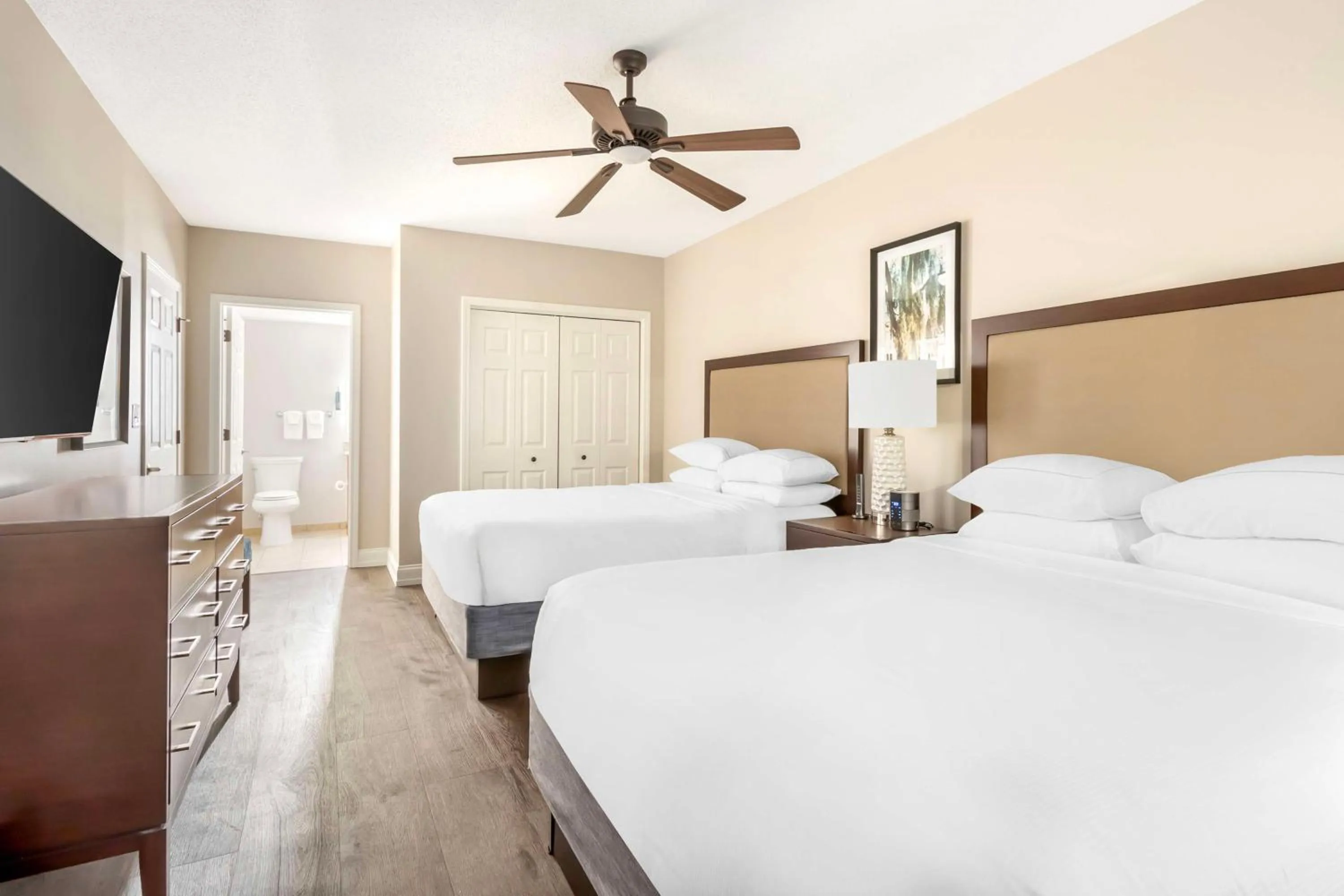 Bed in Hilton Grand Vacations Club Anderson Ocean Myrtle Beach