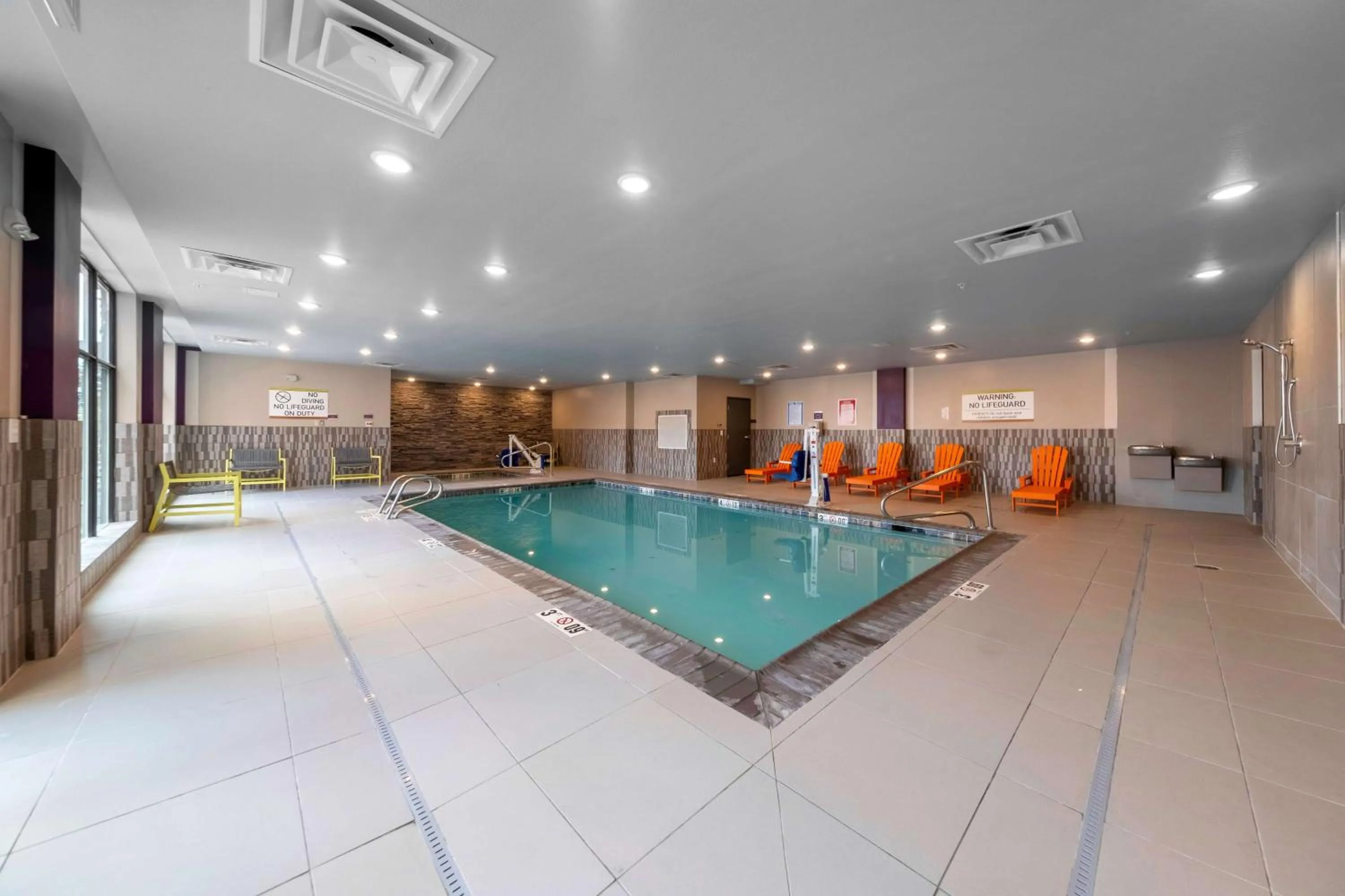 Pool view in Home2 Suites By Hilton Portland Hillsboro