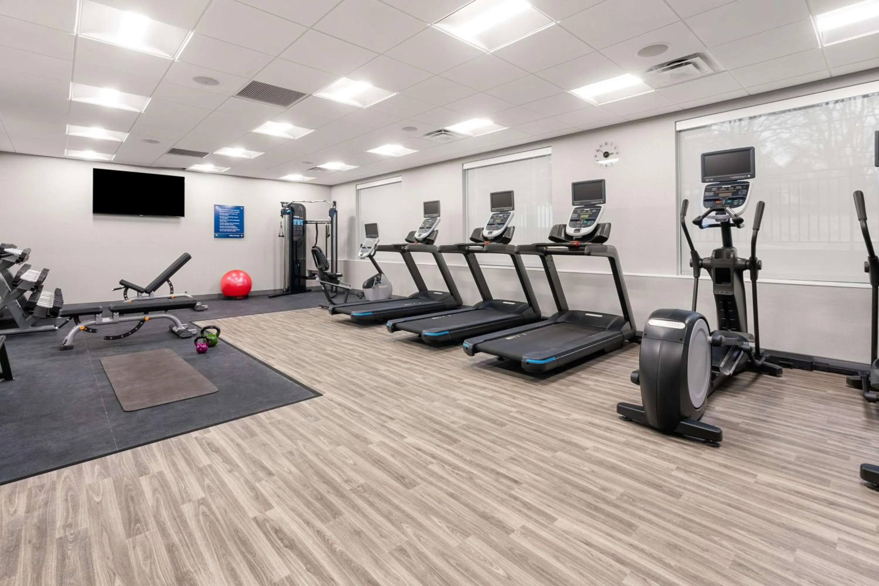 Fitness centre/facilities in Hampton Inn & Suites Tigard