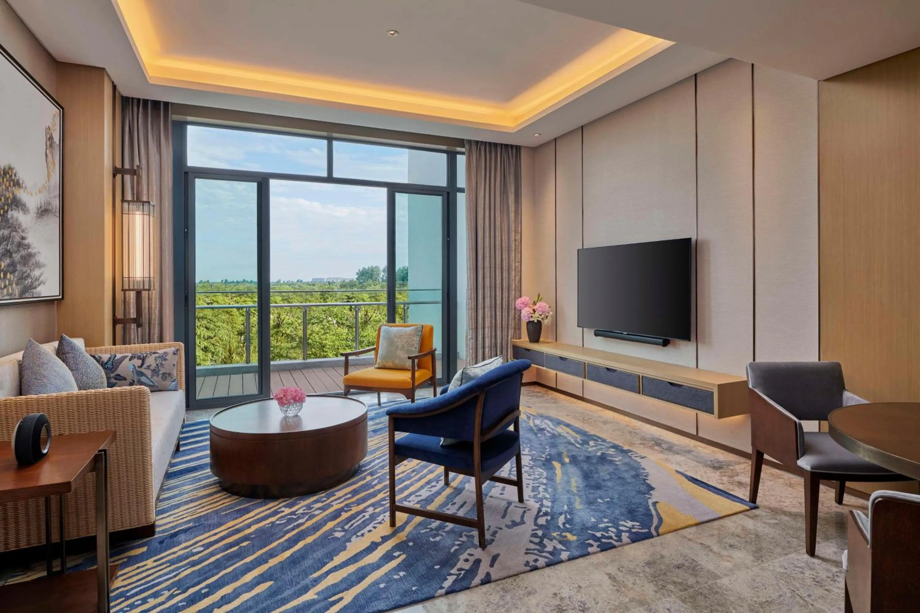 Living room in Hilton Shanghai Fengxian