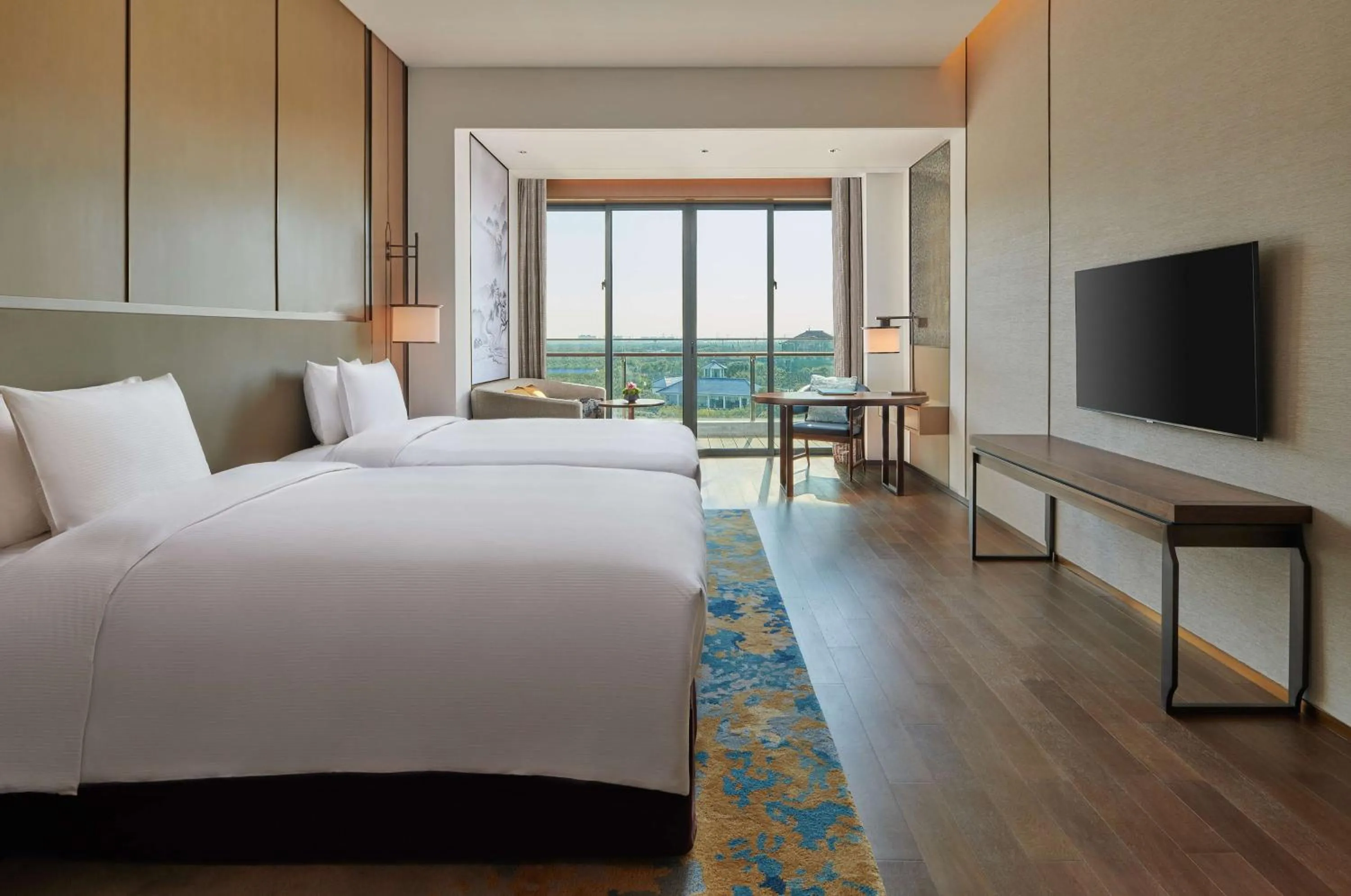 Bedroom, Bed in Hilton Shanghai Fengxian