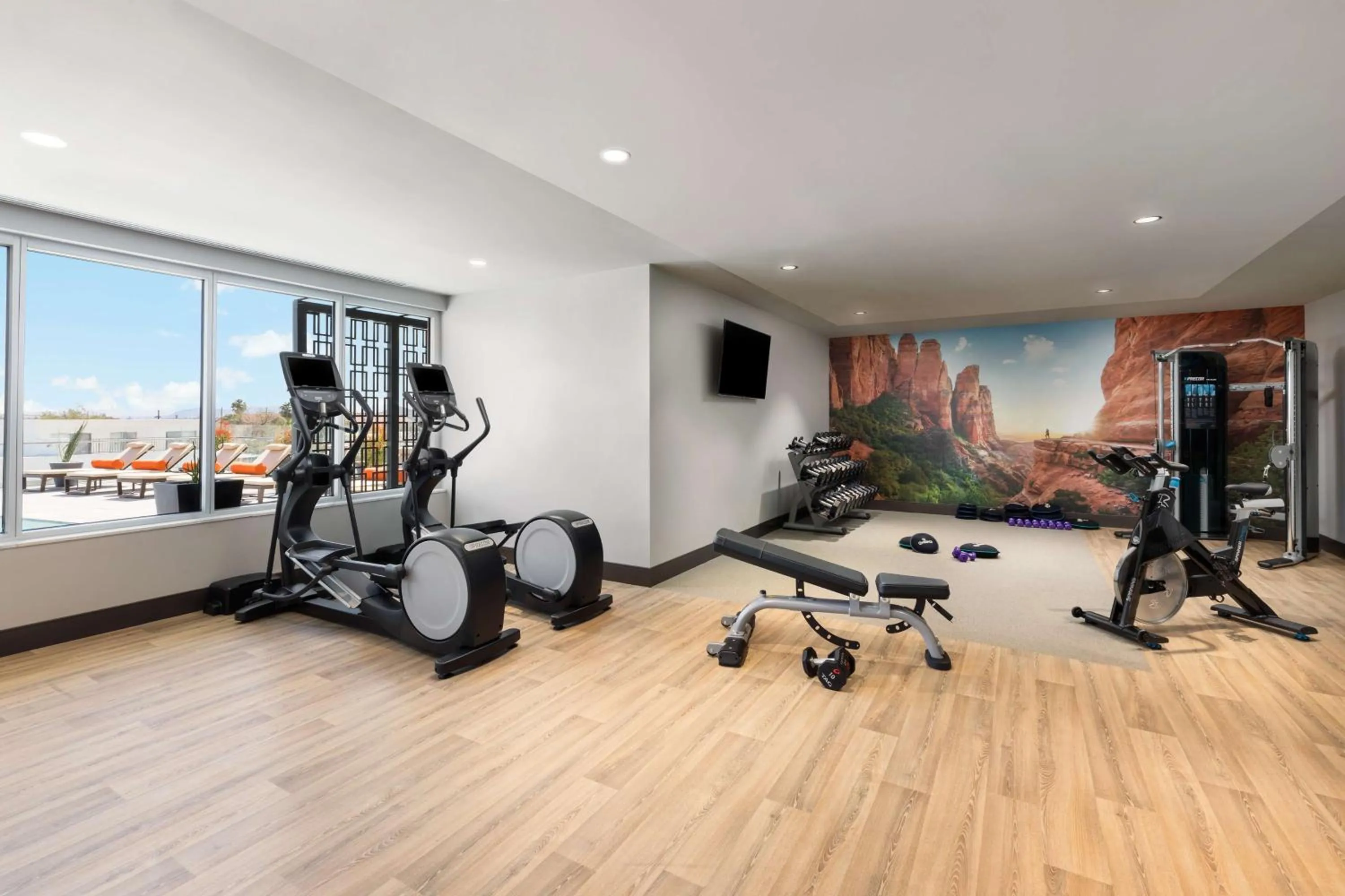 Fitness centre/facilities in Doubletree By Hilton Tucson Downtown Convention Center