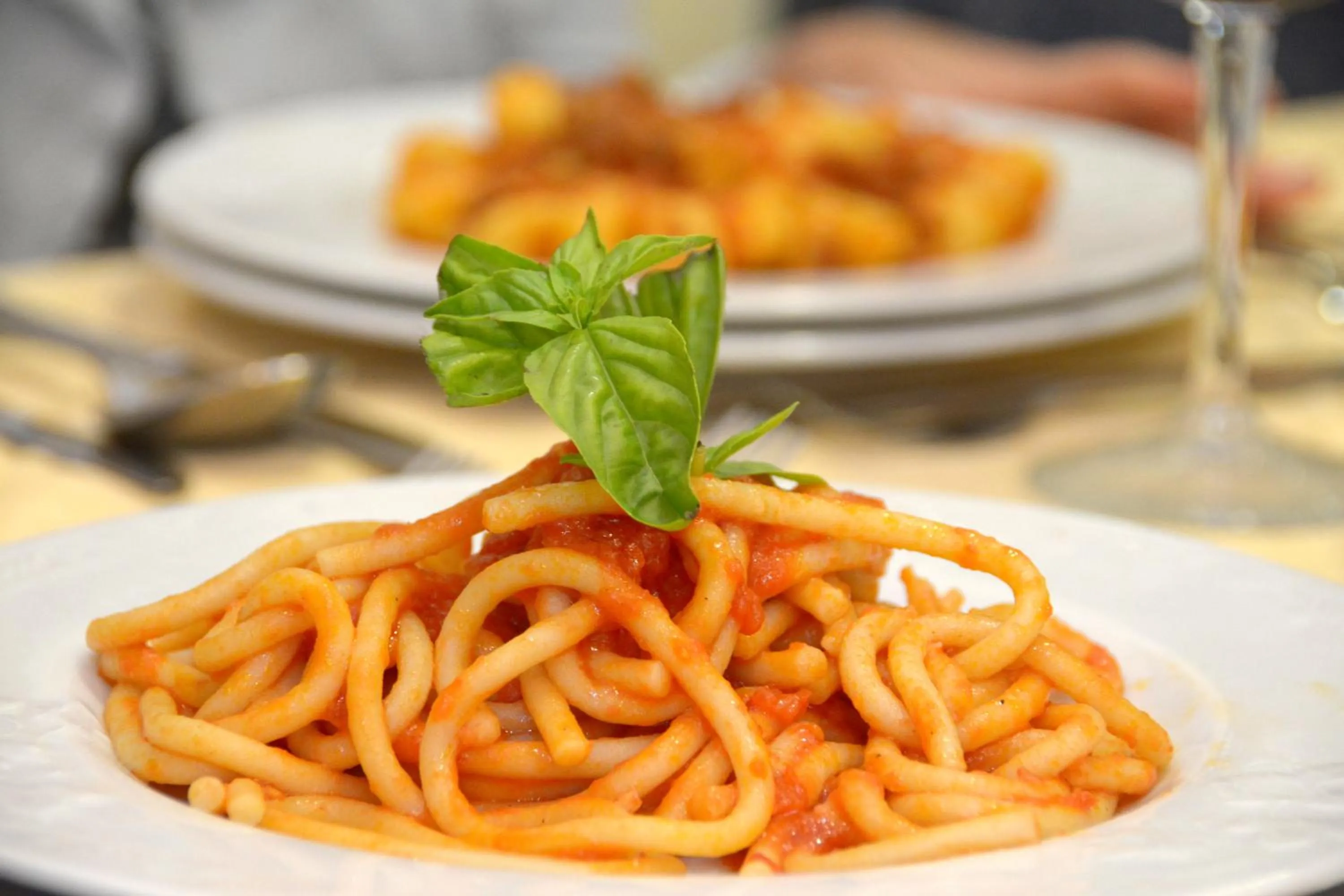 Food close-up in Hotel President