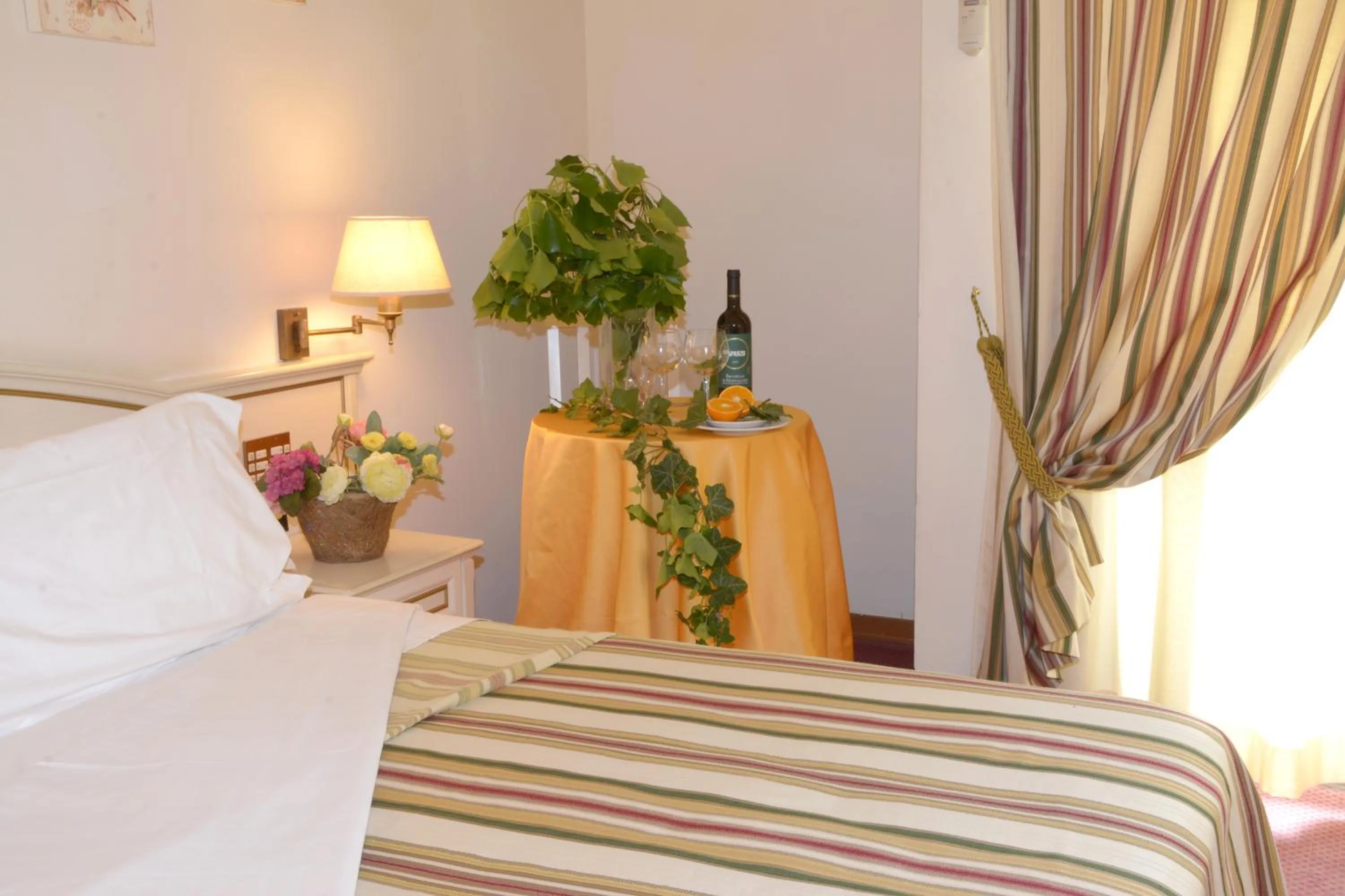 Bed in Hotel President