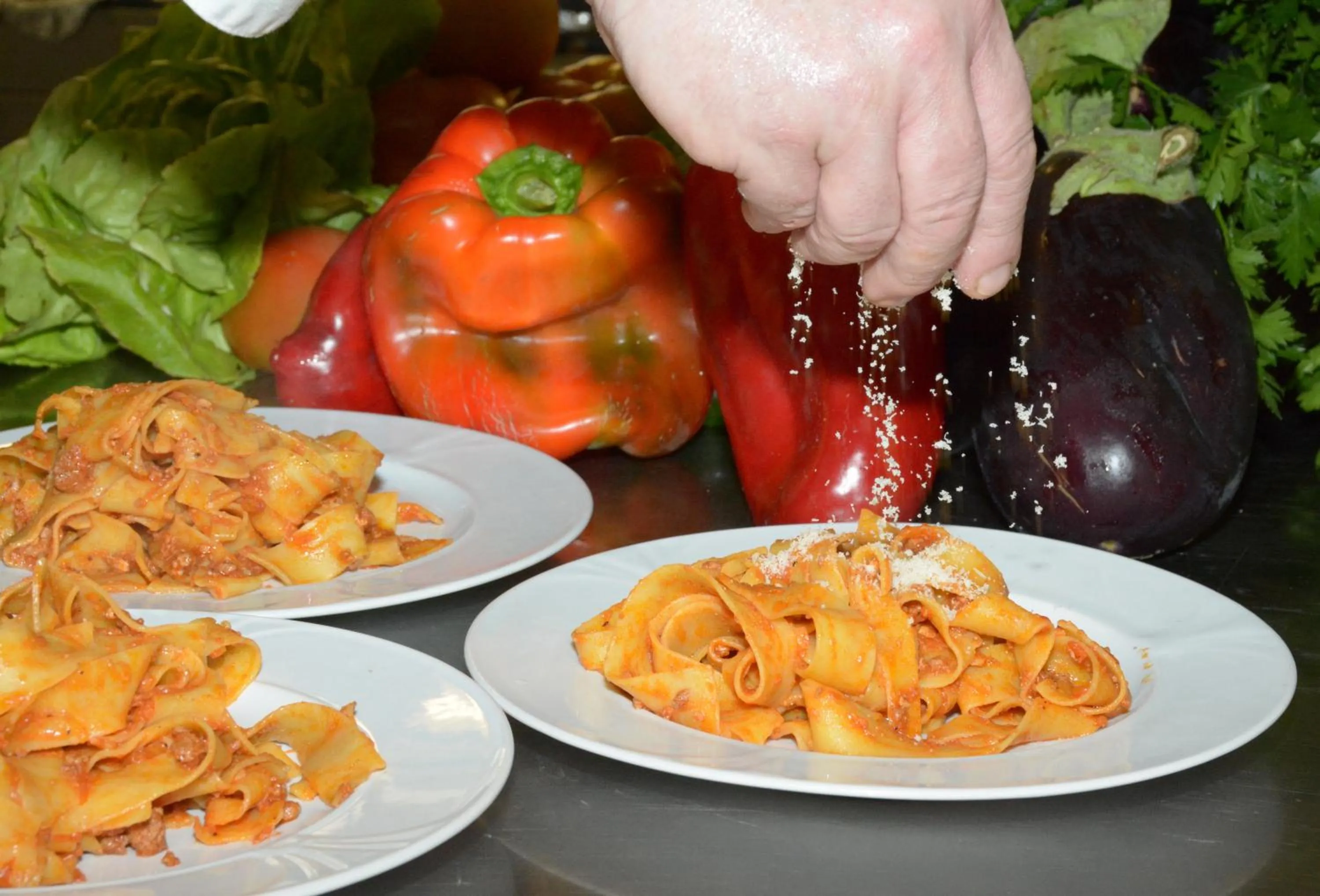 Food close-up in Hotel President