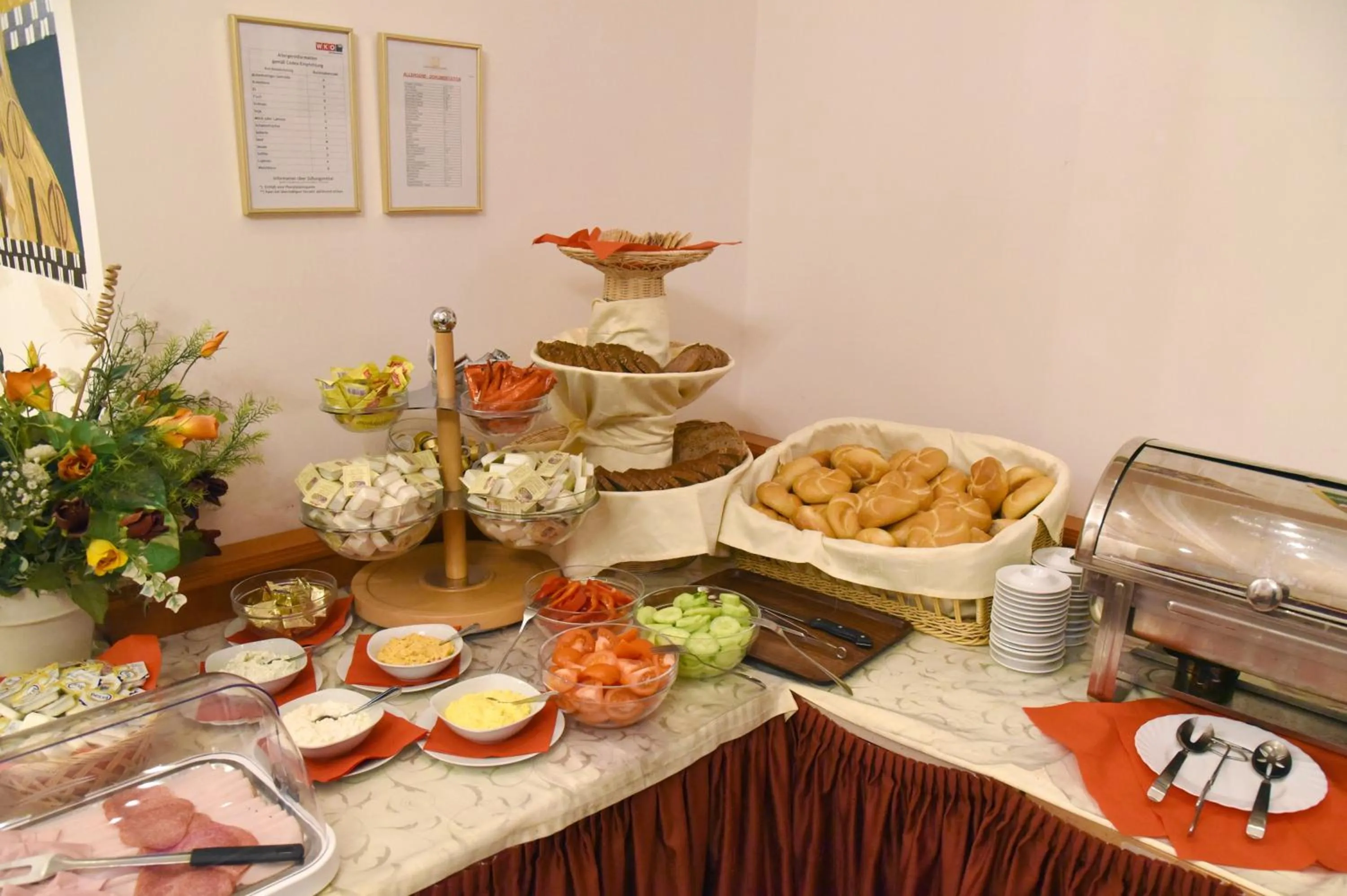 Food in Garten- und Kunsthotel Gabriel City