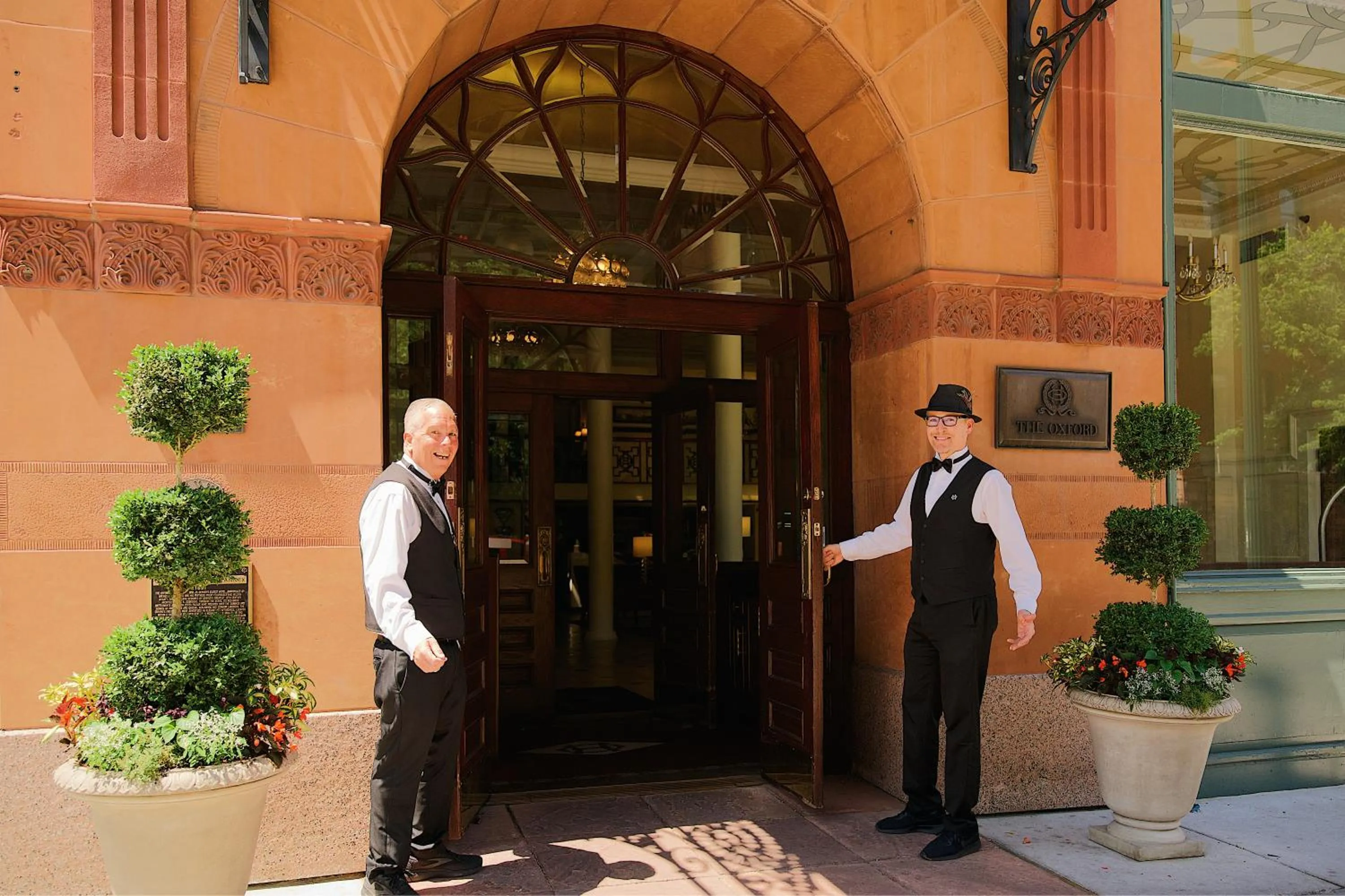 Facade/entrance in The Oxford Hotel