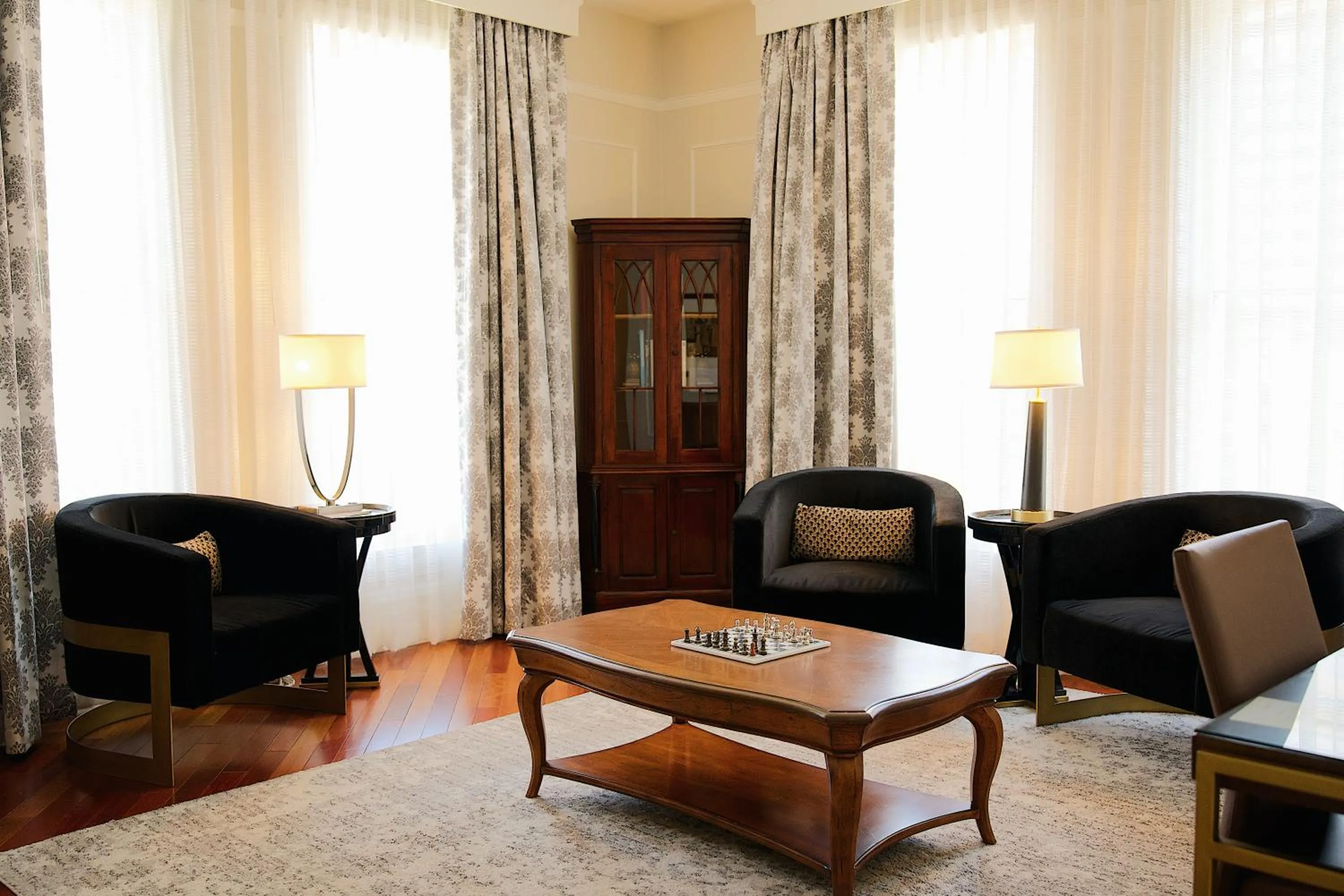 Living room in The Oxford Hotel