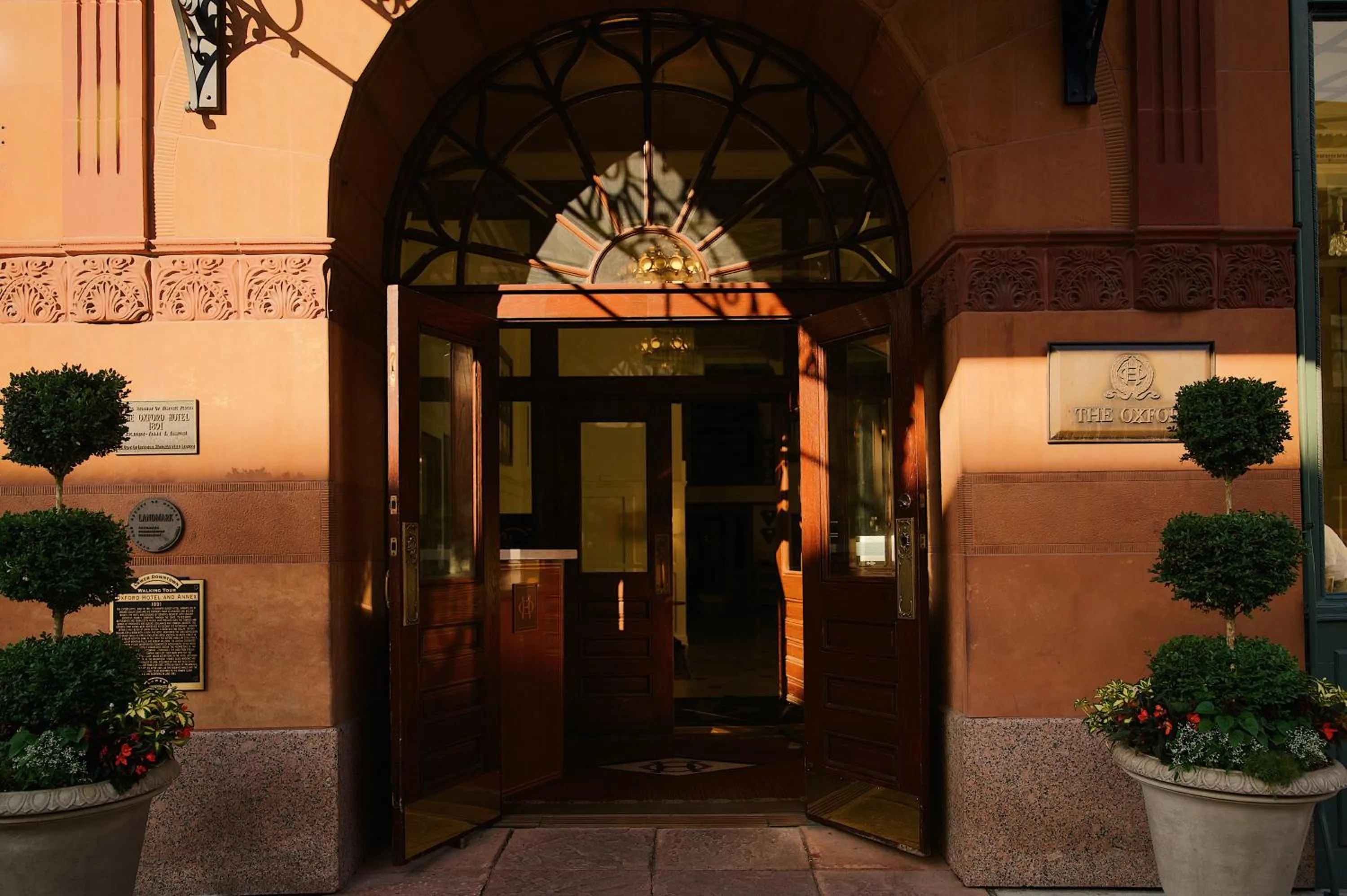 Facade/entrance in The Oxford Hotel