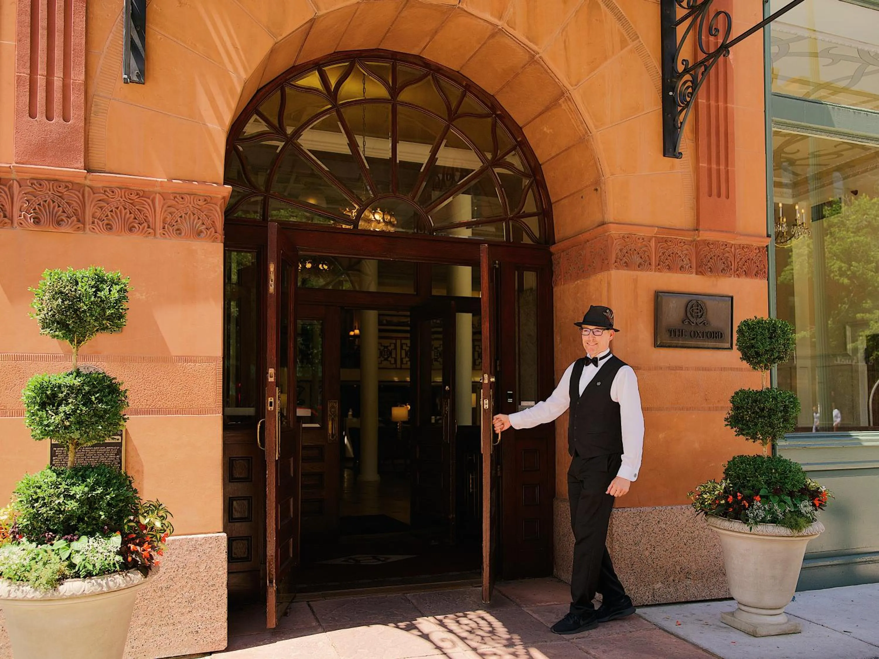 Facade/entrance in The Oxford Hotel