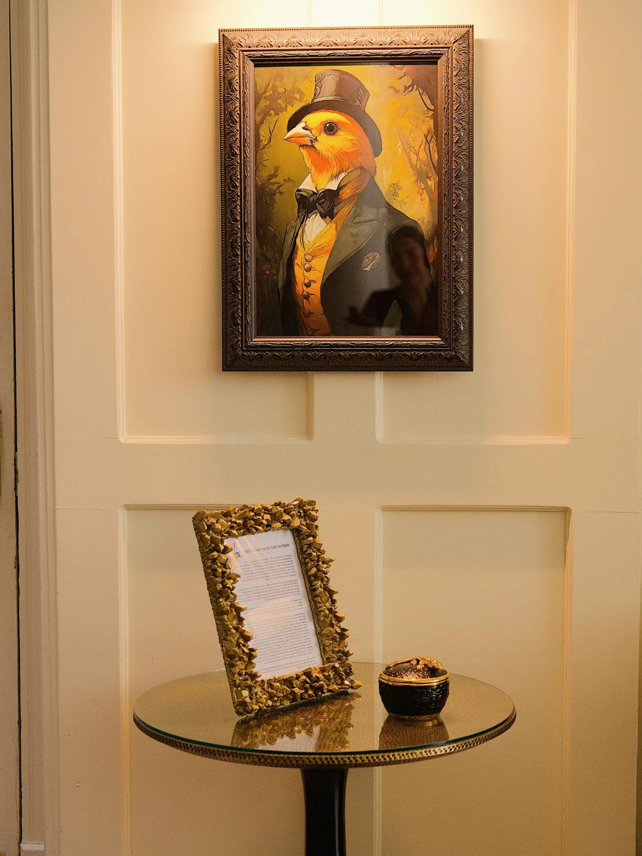 Decorative detail in The Oxford Hotel