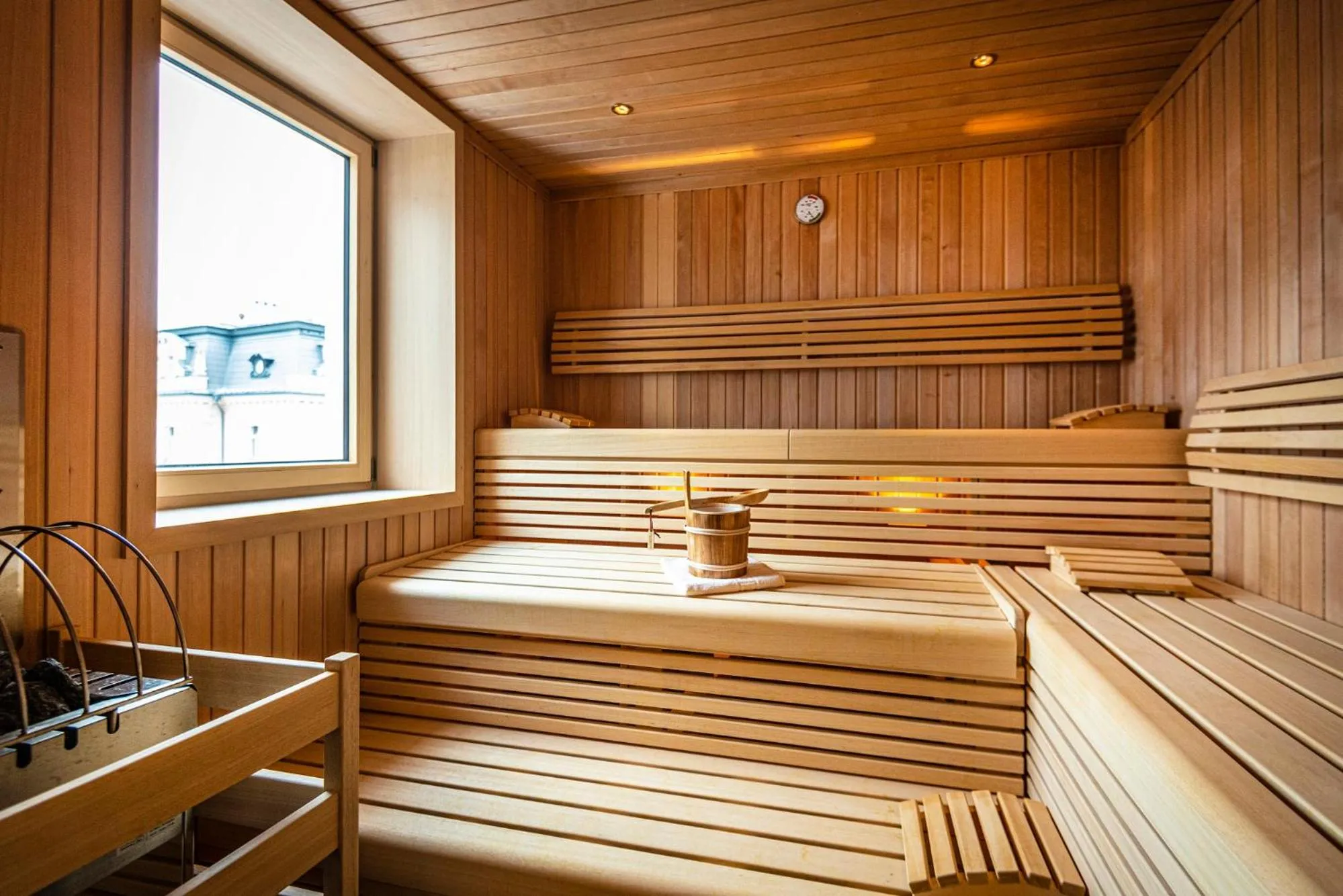 Sauna in Villa Excelsior Hotel & Kurhaus