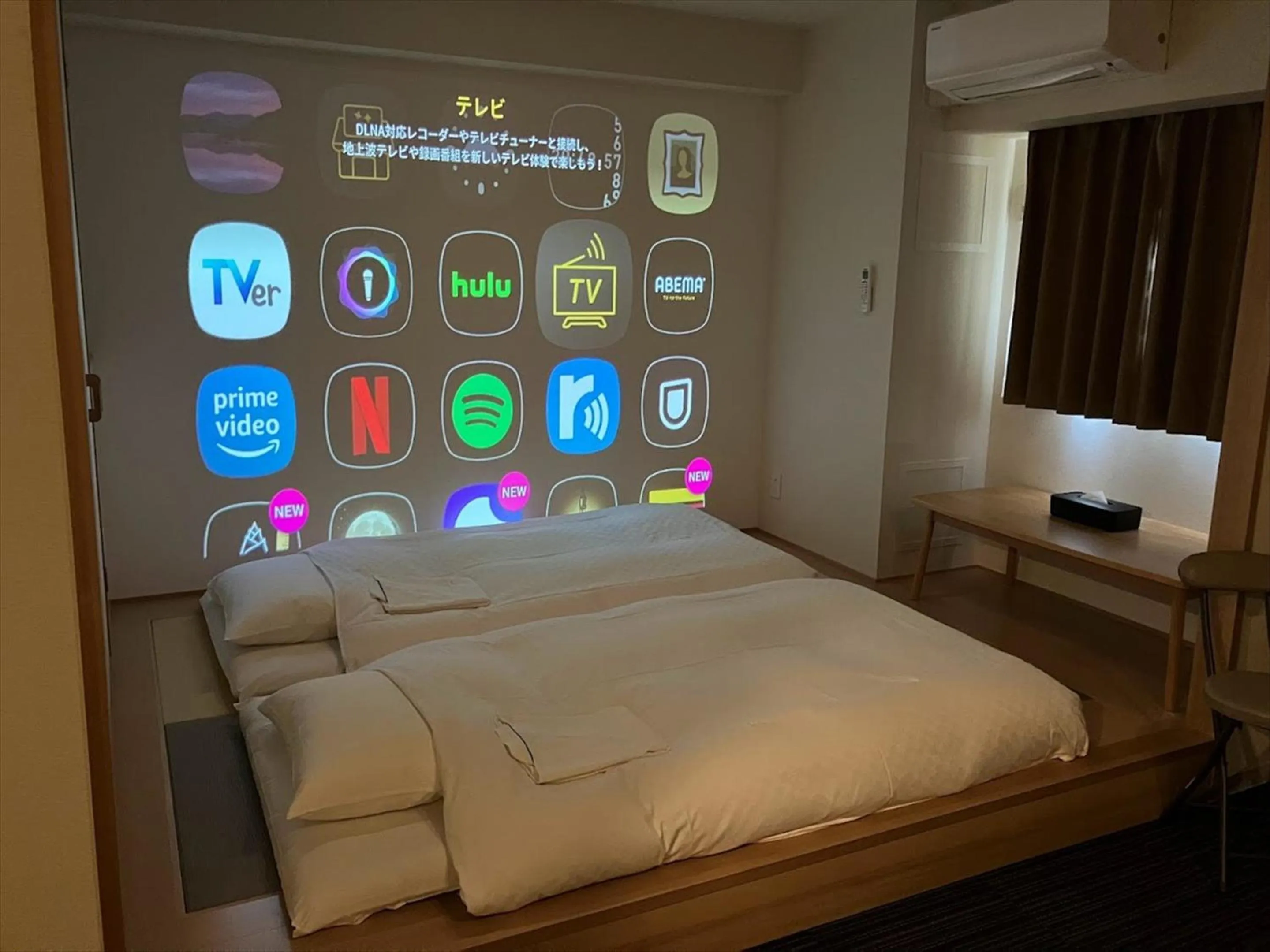 Bed in MERBABU STAY OSAKA