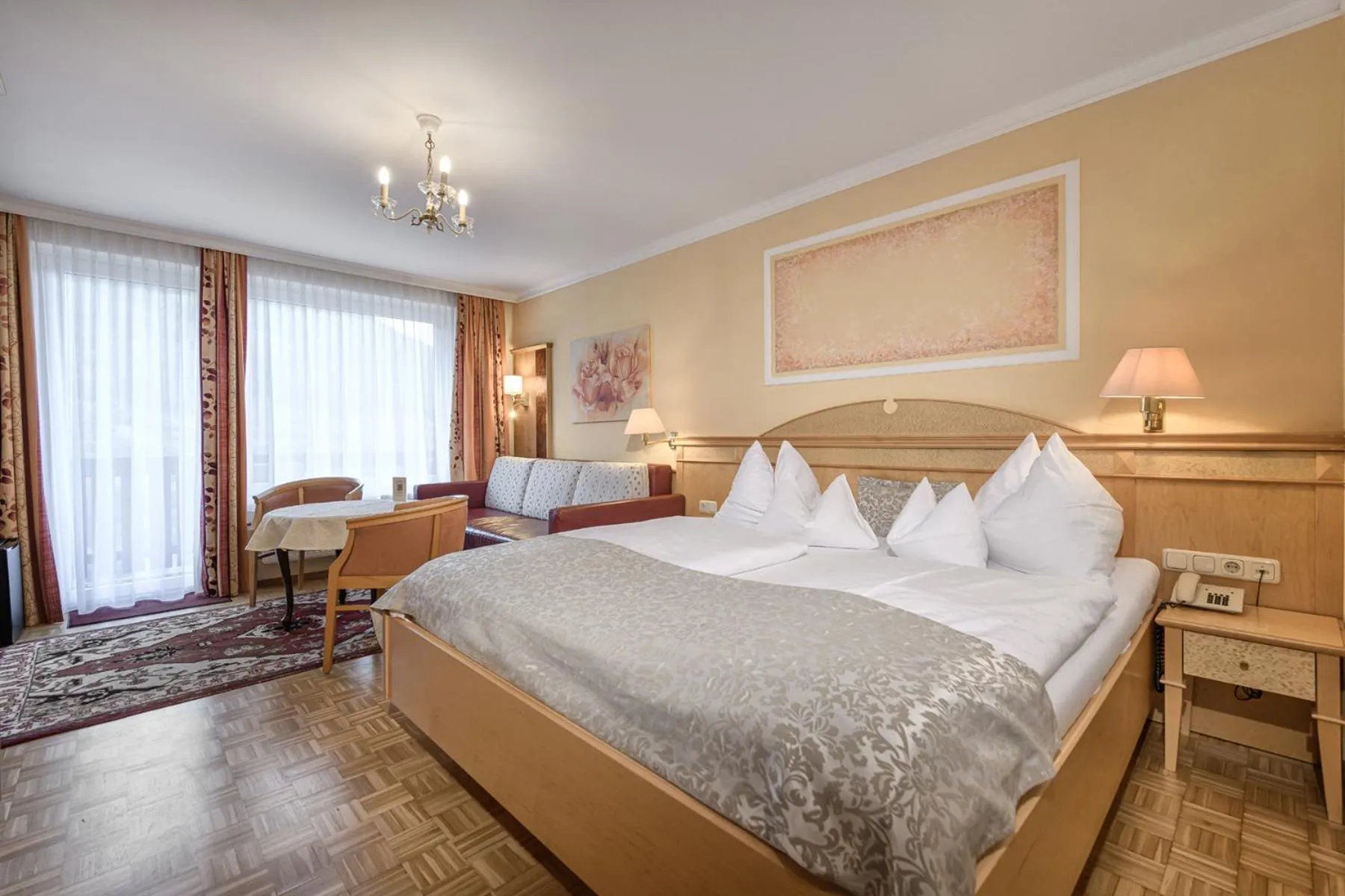 Photo of the whole room, Bed in Hotel Alpenblick