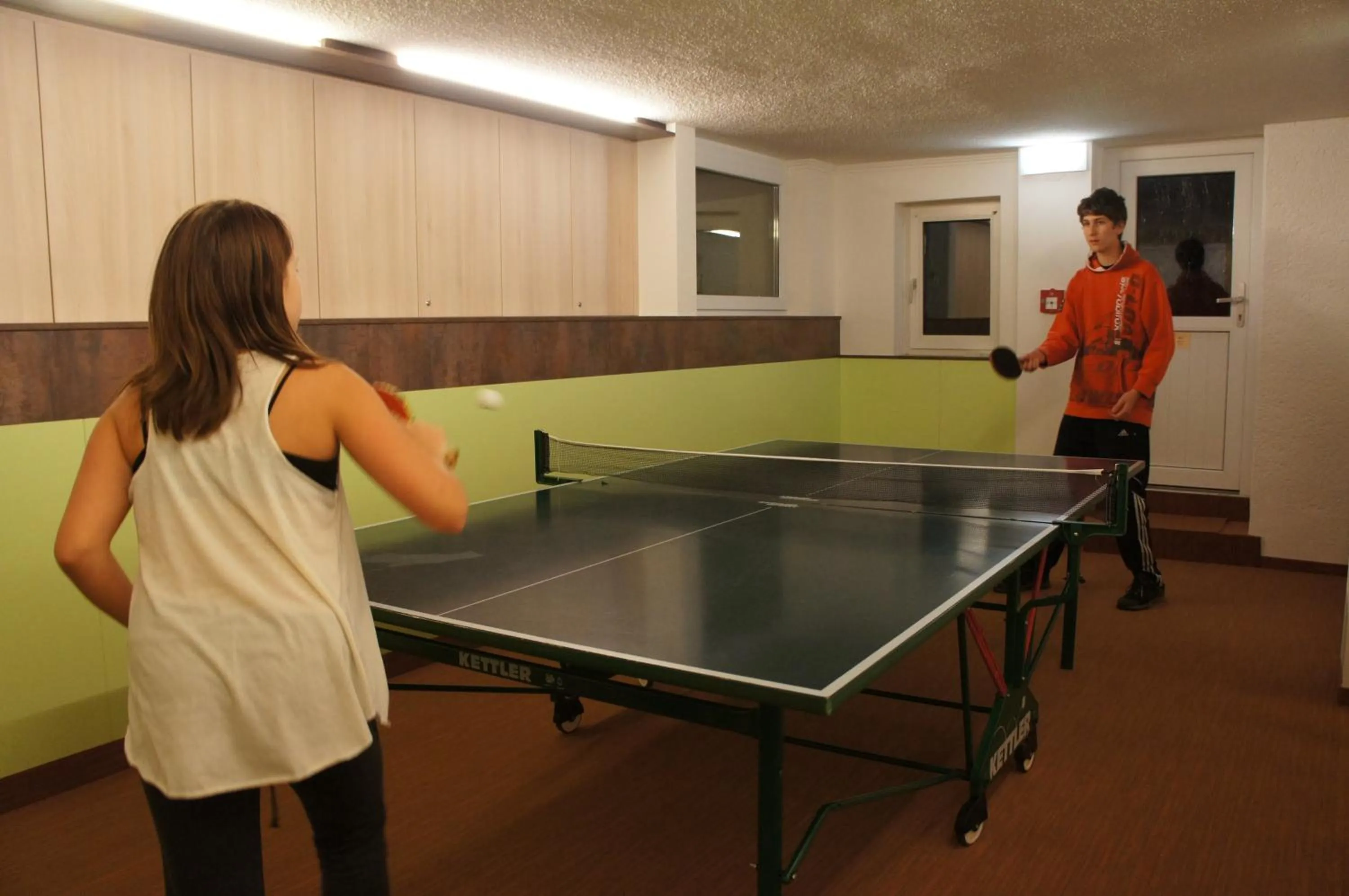 Table tennis in Hotel Alpenblick